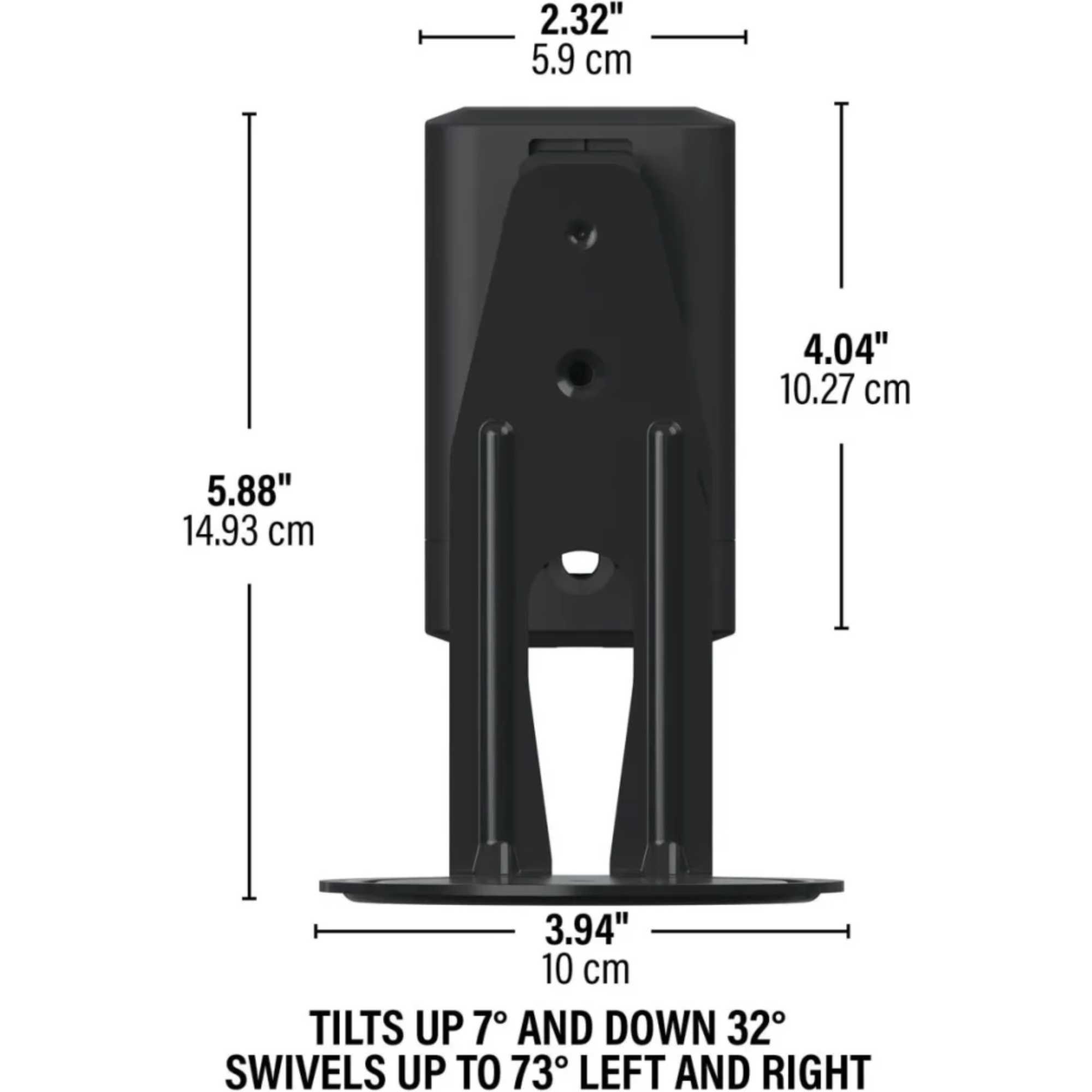 BSWME2 Elite Tilt & Swivel Speaker Wall Mount For SONOS Era 100 and Era 300
