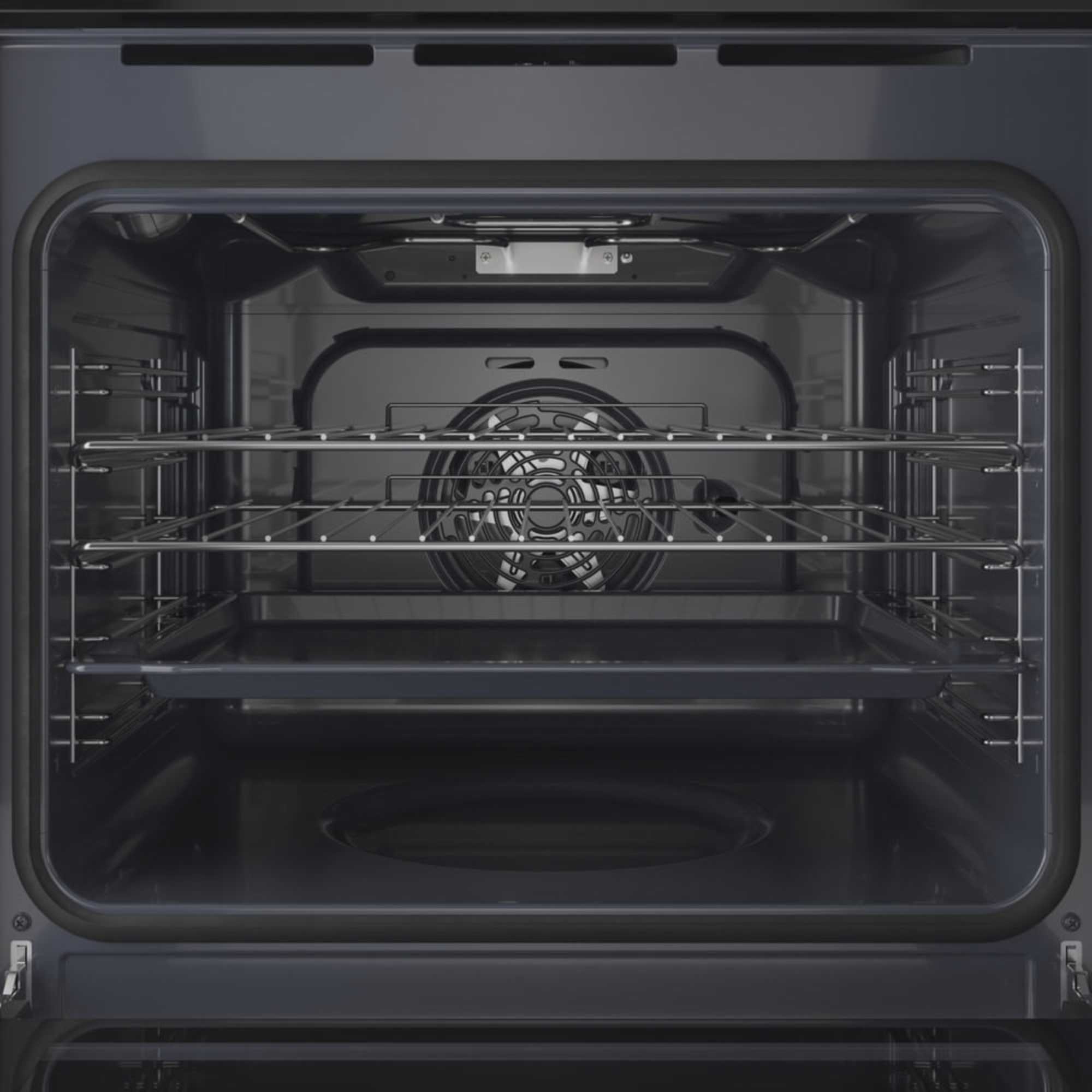 HO 455H B UK Class 2 Multiflow Single Electric Fan Oven - Black