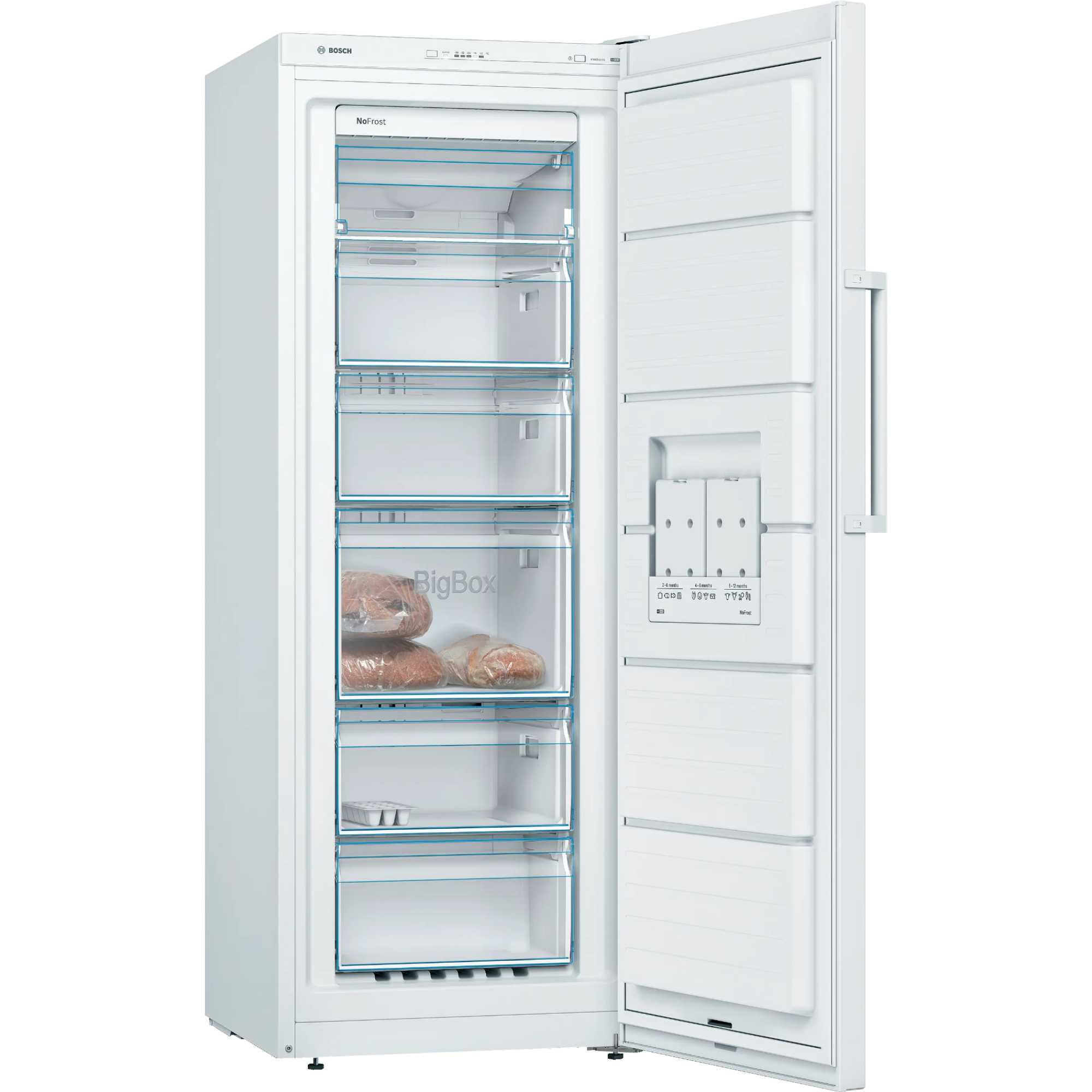 GSN29VWEVG Series 4 200l NoFrost Tall Freezer - White
