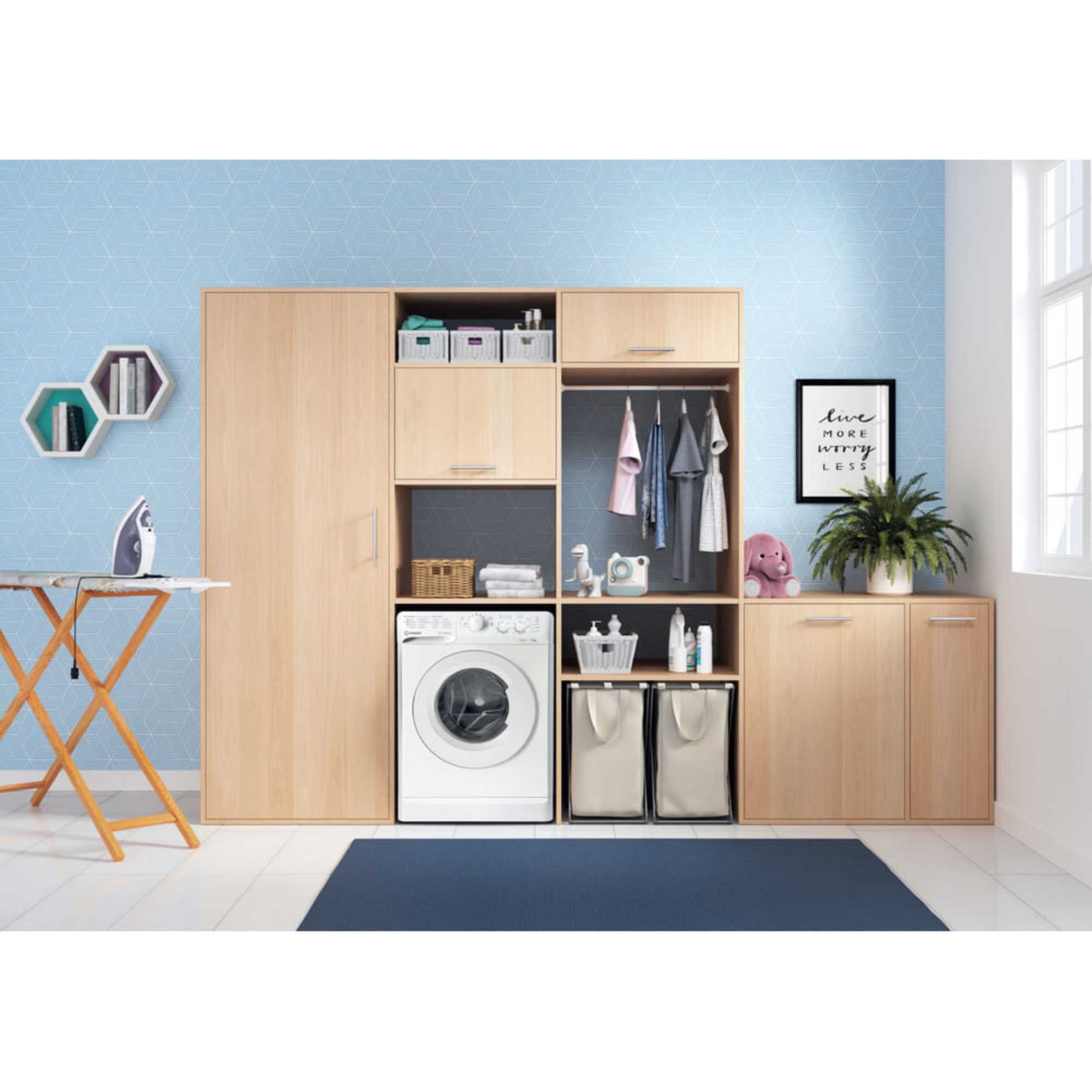 MyTime 7kg 1200rpm Washing Machine - MTWC 71252 W UK