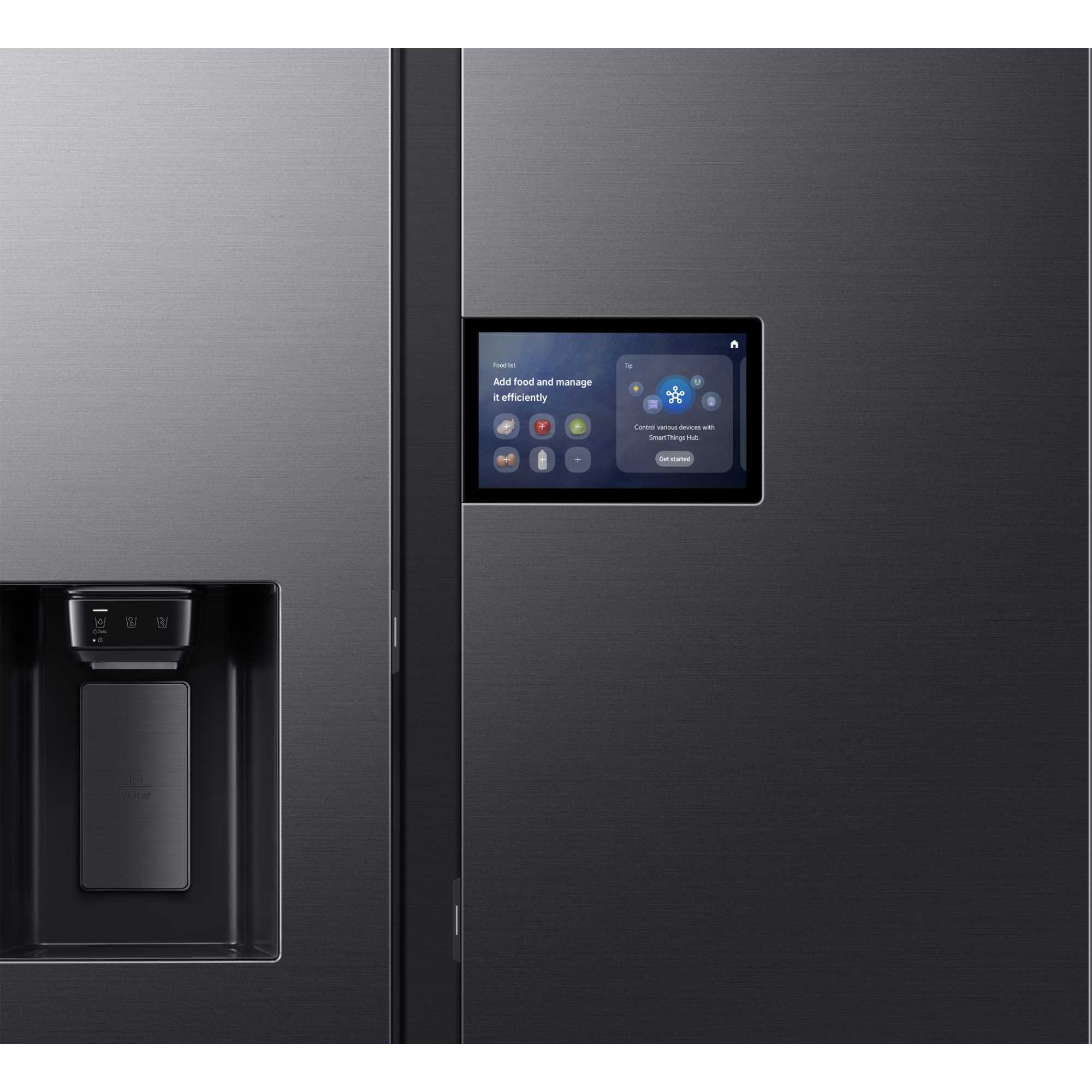 Series 9 RS90F64EEFEU AI Home 621L Smart American Fridge Freezer - Black