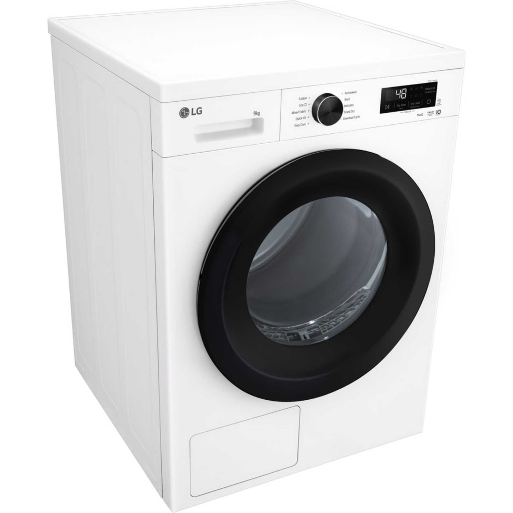 Series 2 ThinQ 9kg Heat Pump Tumble Dryer - RHX1009NWK