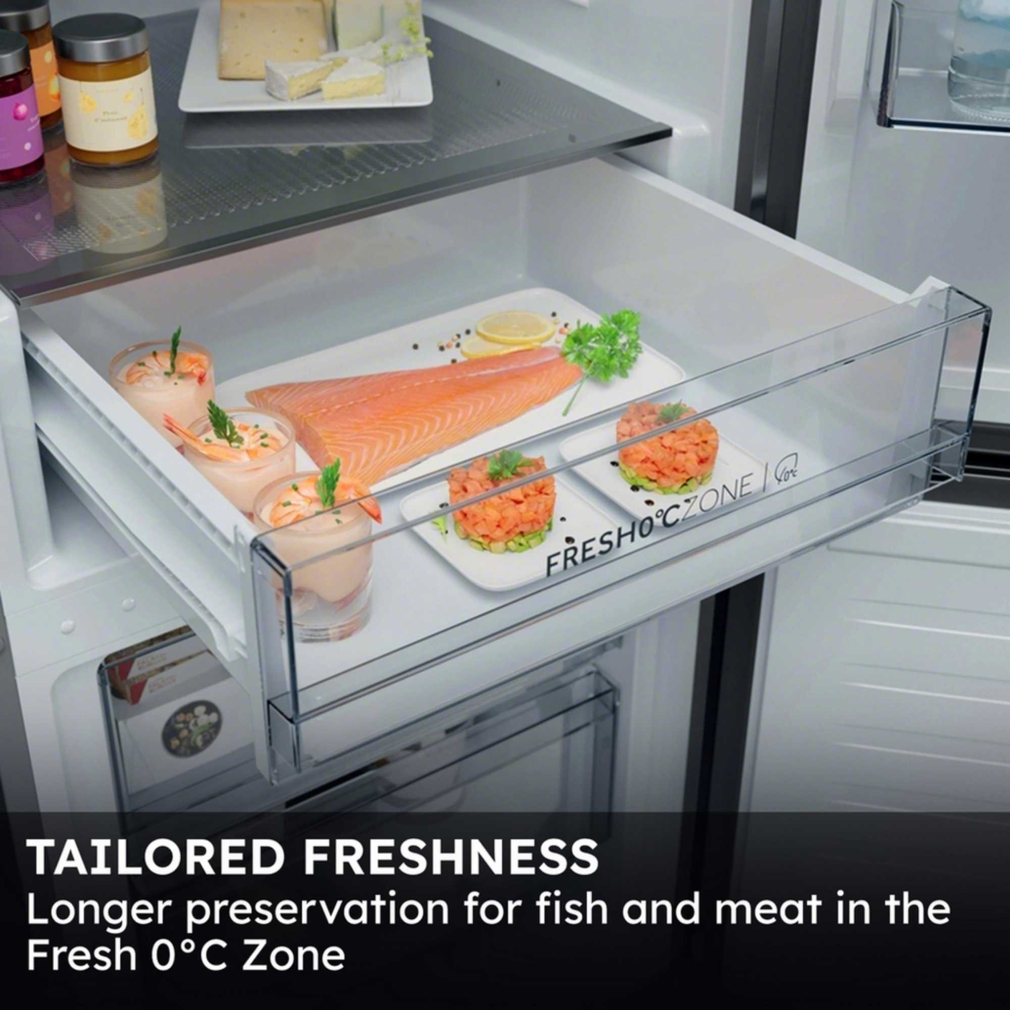 Fridge Freezer No Frost 60/40 - Silver - HTR3618DNMG