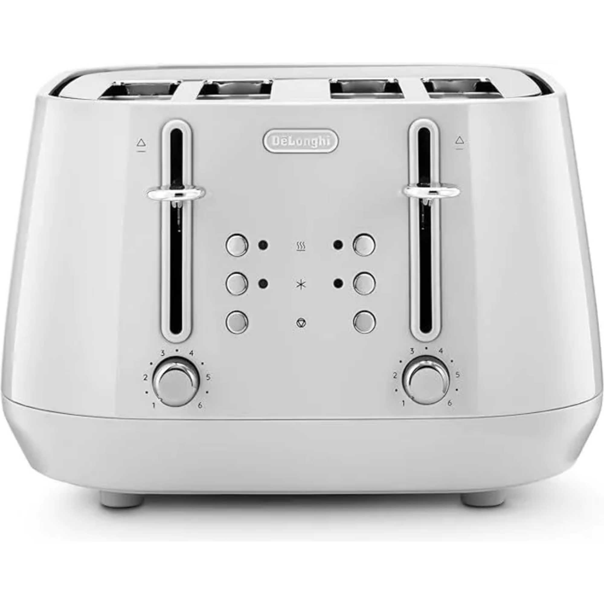 Eclettica 4 Slot Toaster - Whimsical White