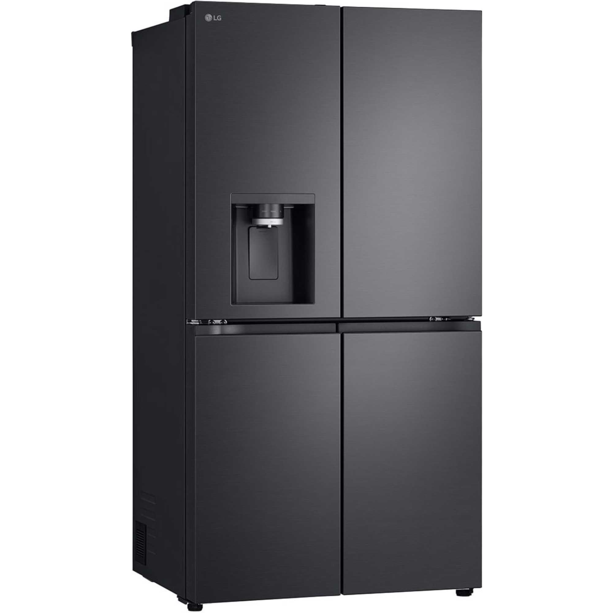 GMF960EV4E NatureFRESH American Style Fridge Freezer - Essence Black Steel