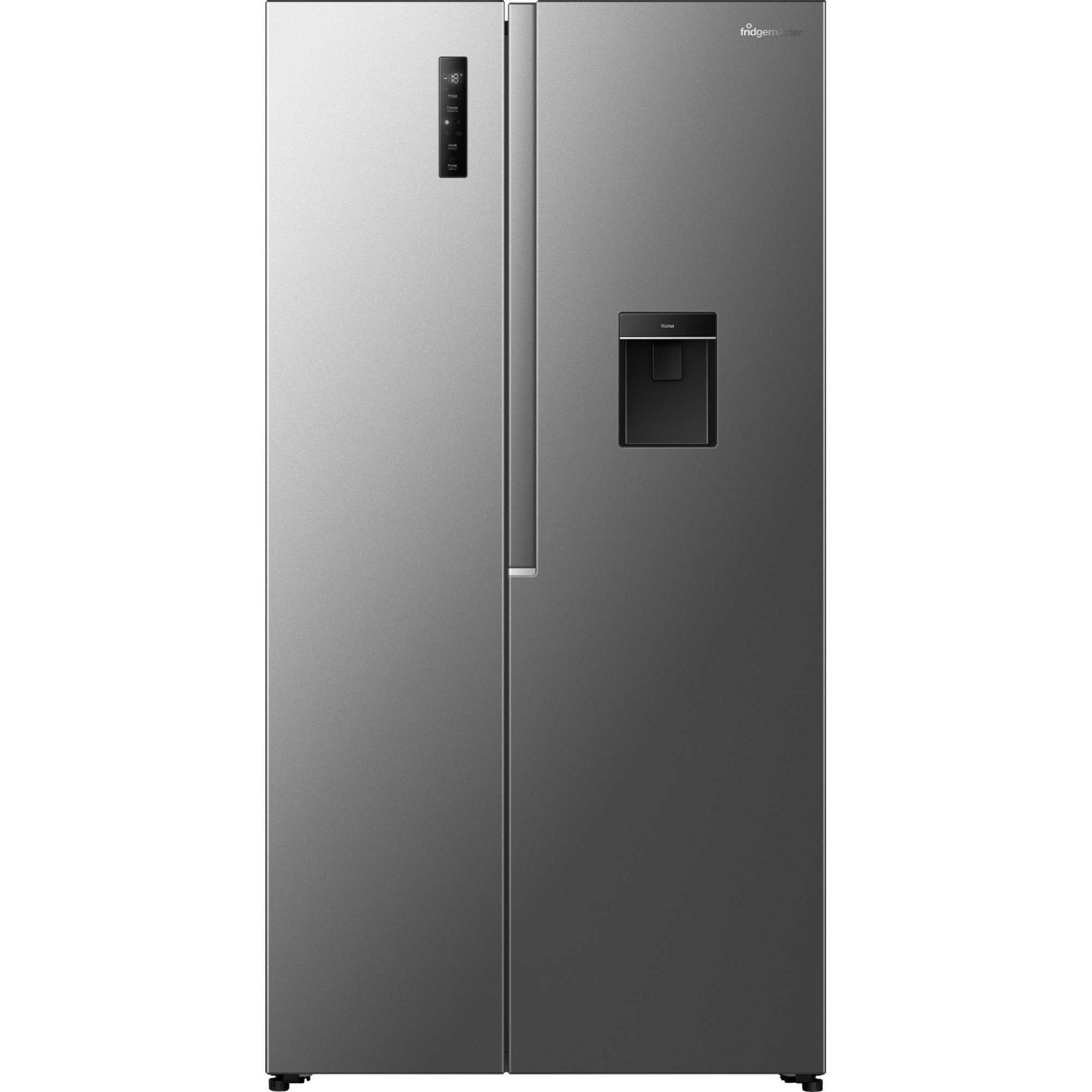 MS91558DES 541l Side By Side American Style Fridge Freezer - Silver