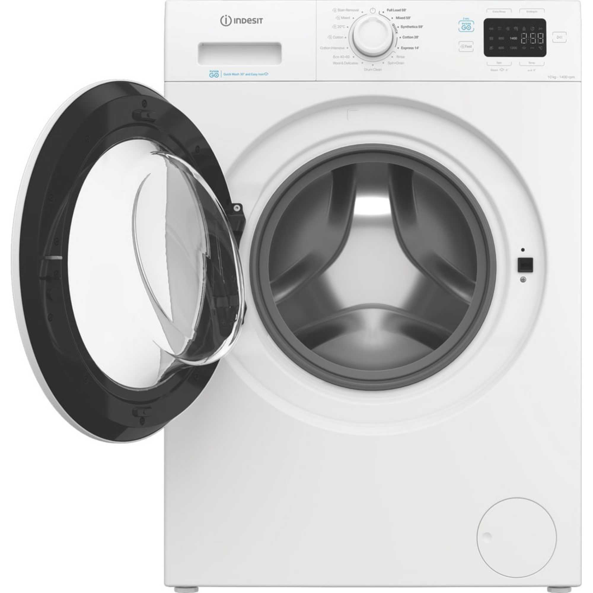Push&Go 10kg 1400rpm Washing Machine - IP 1046 PUSH&GO UK