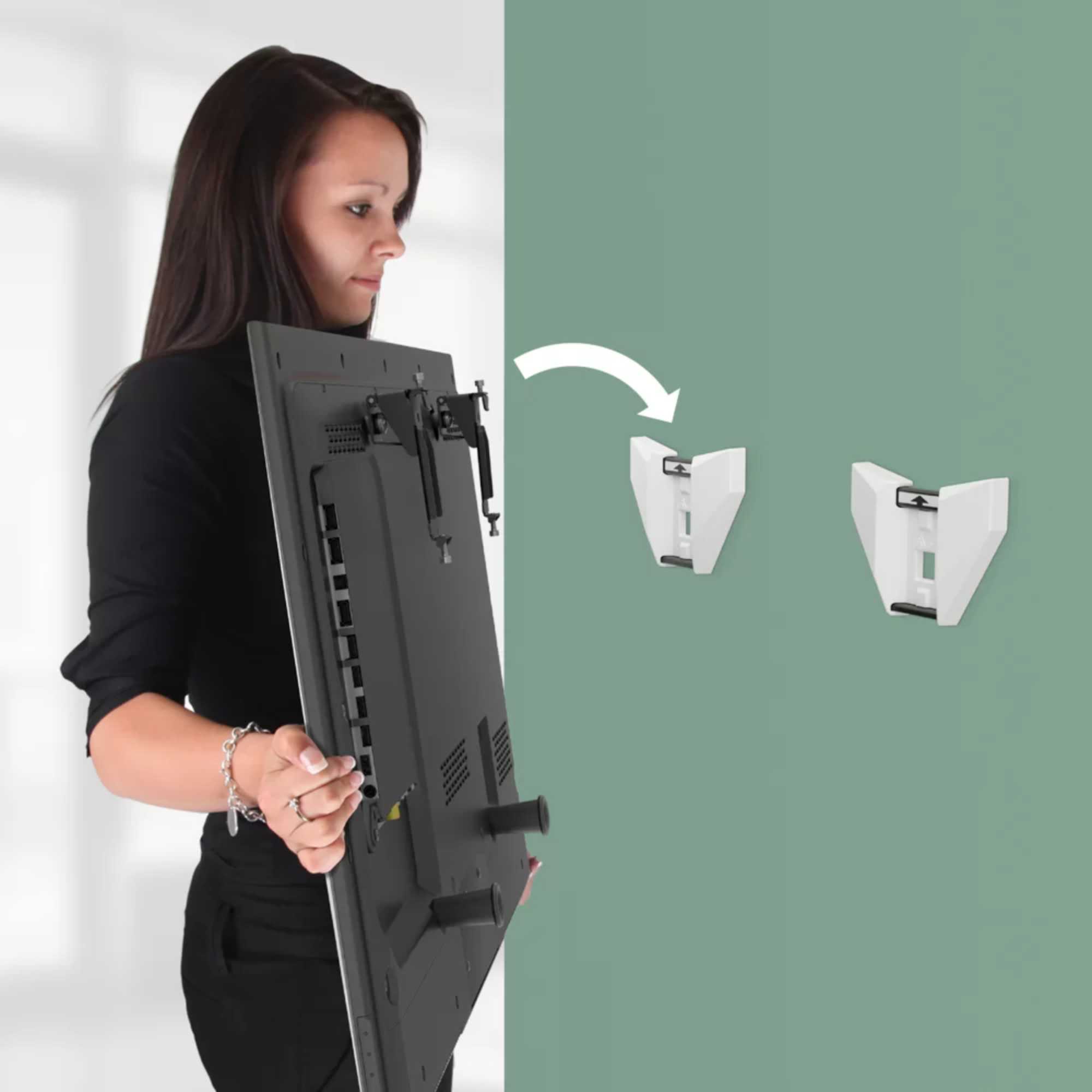 ZML8750 Flat to Wall Premium Any Wall TV Mount