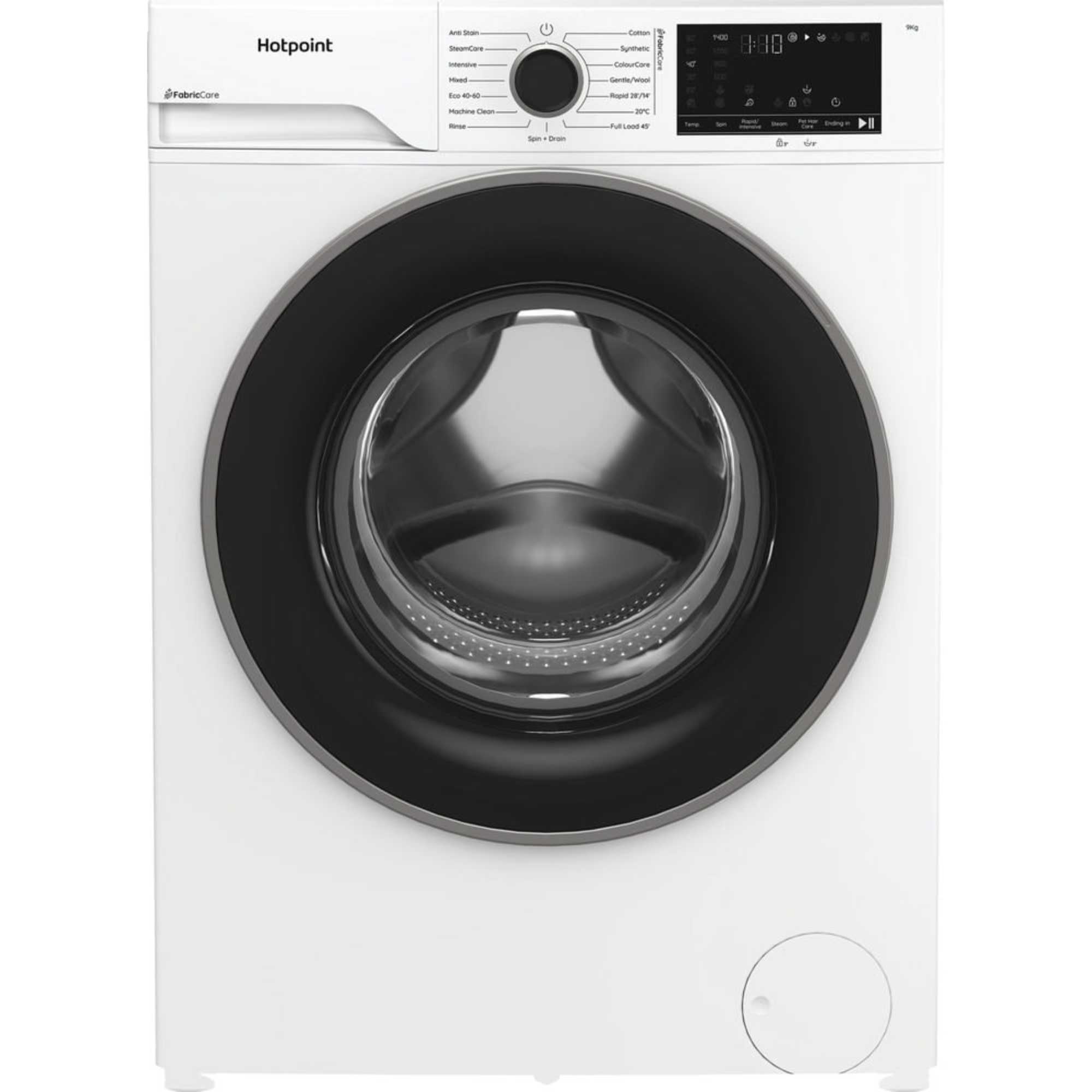 Fabric Care with PetHairCare 9kg 1400rpm Washing Machine - HB 93 CARE UK