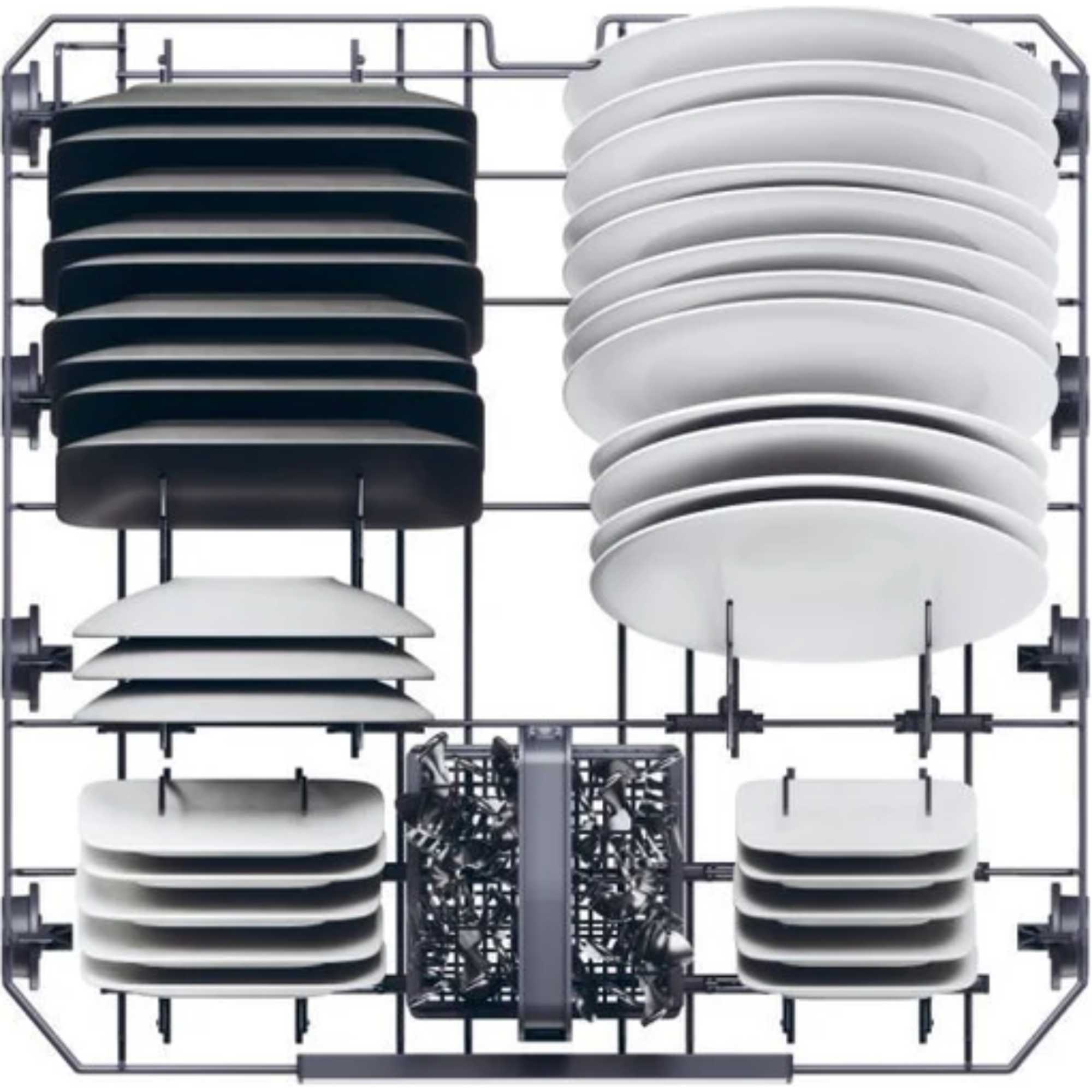 XF5C4M1X-80 Series 3 Dishwasher 15 Place Settings - Stainless Steel