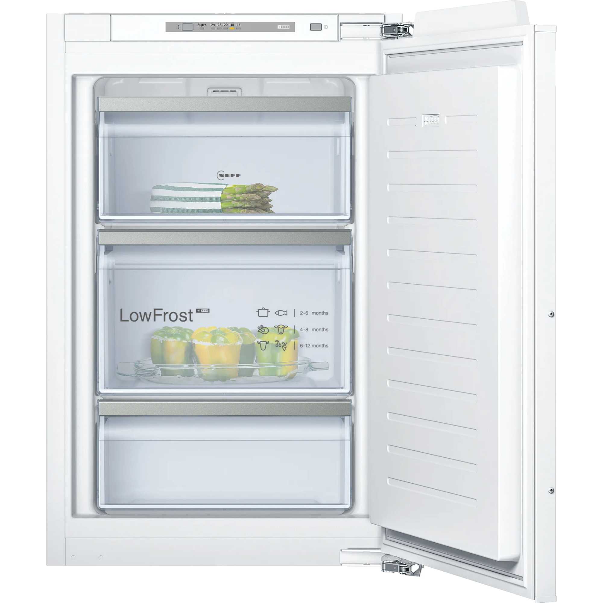 GI1216DE0 N 70 96l Low Frost Built-In Freezer