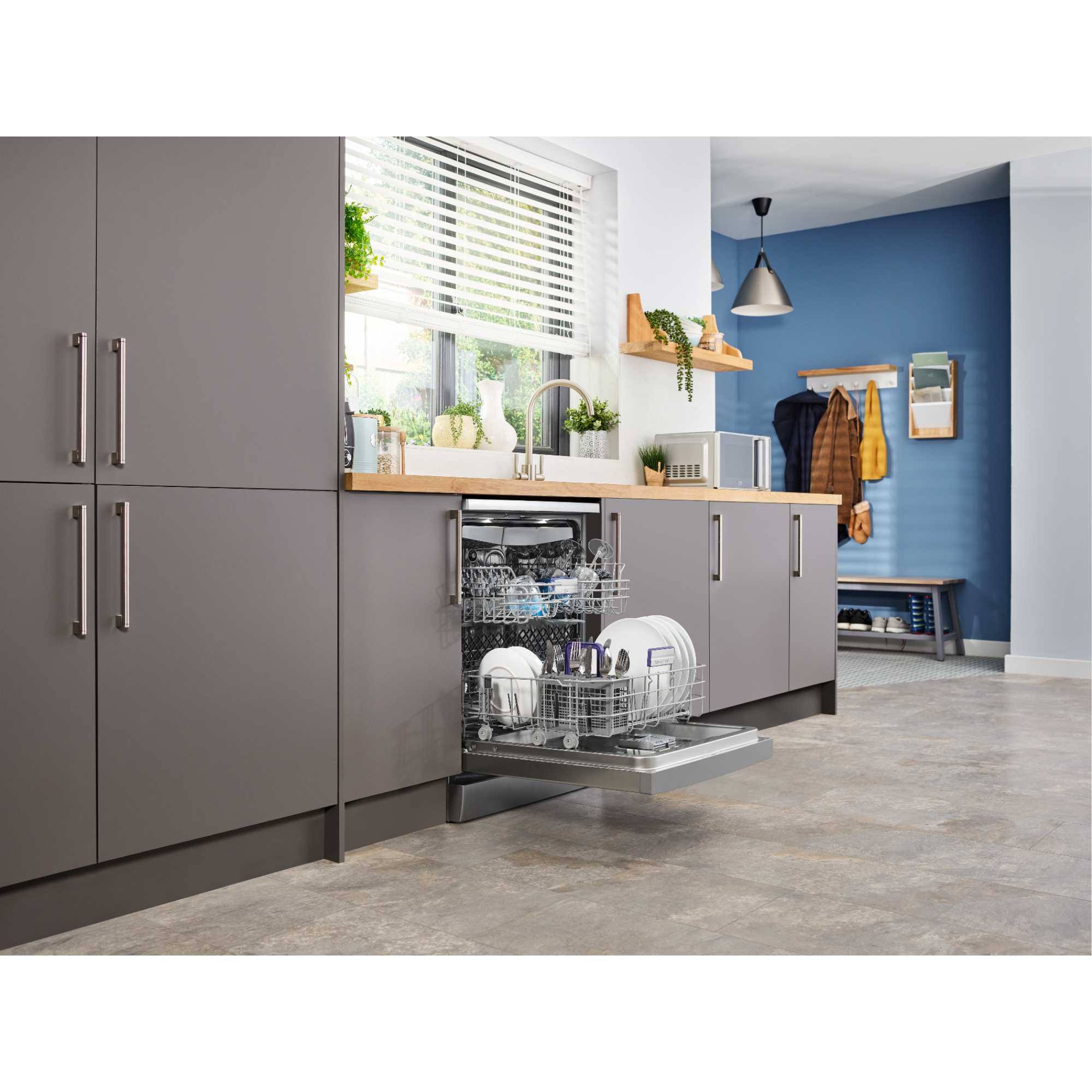 BDFN36640CX 16 Place Settings Dishwasher with CornerIntense - Stainless Steel