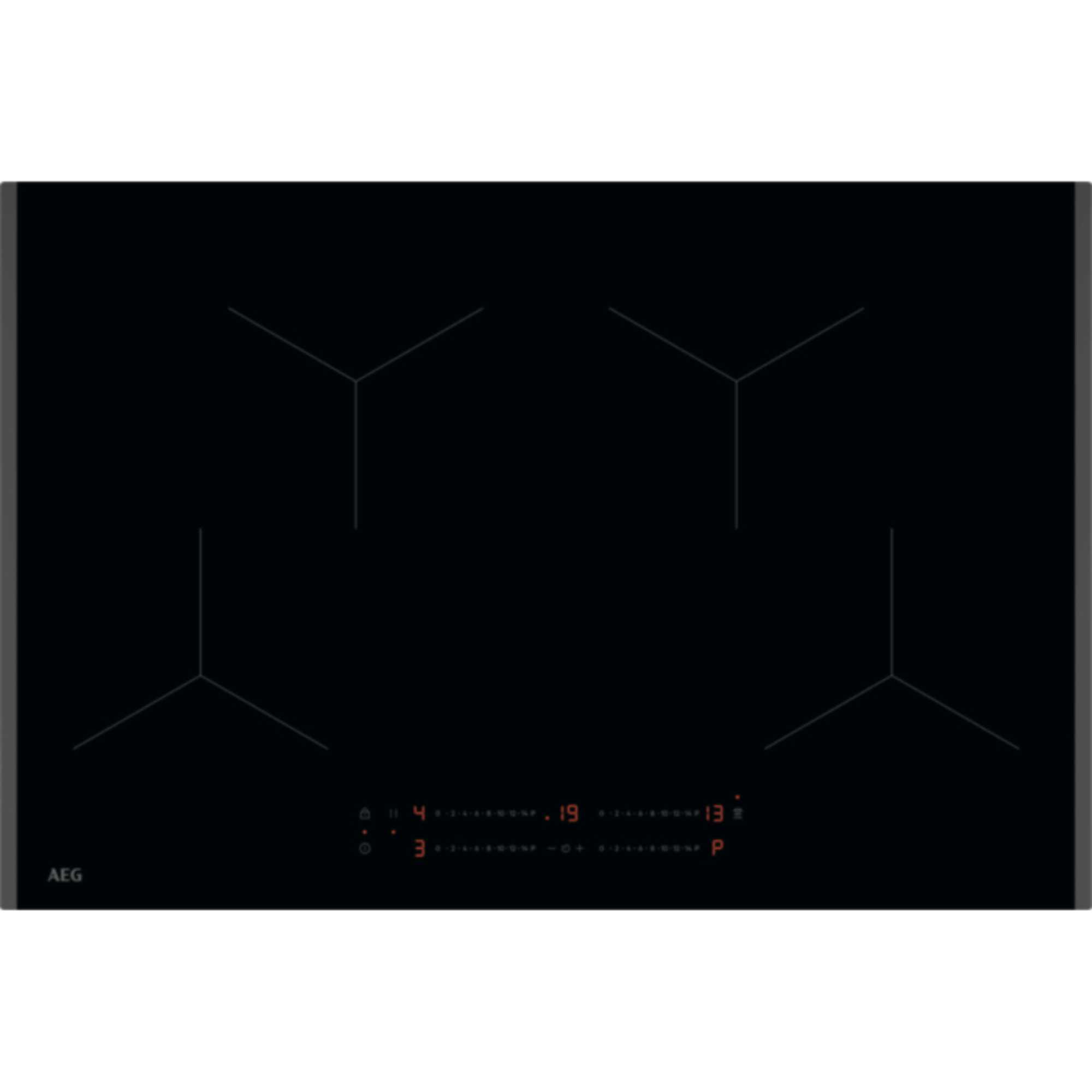 6000 TO84IA00FB 80cm TotalFlex Built-In 4-Zone Induction Hob - Black