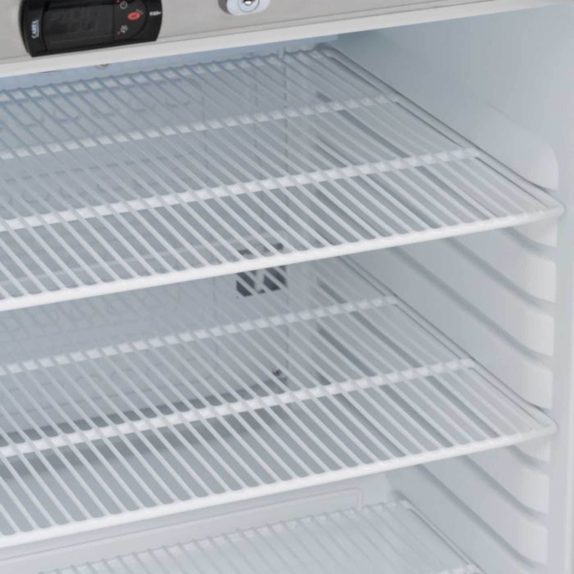 UCR140WH Single Hinged Door 98L Undercounter Refrigerator - White
