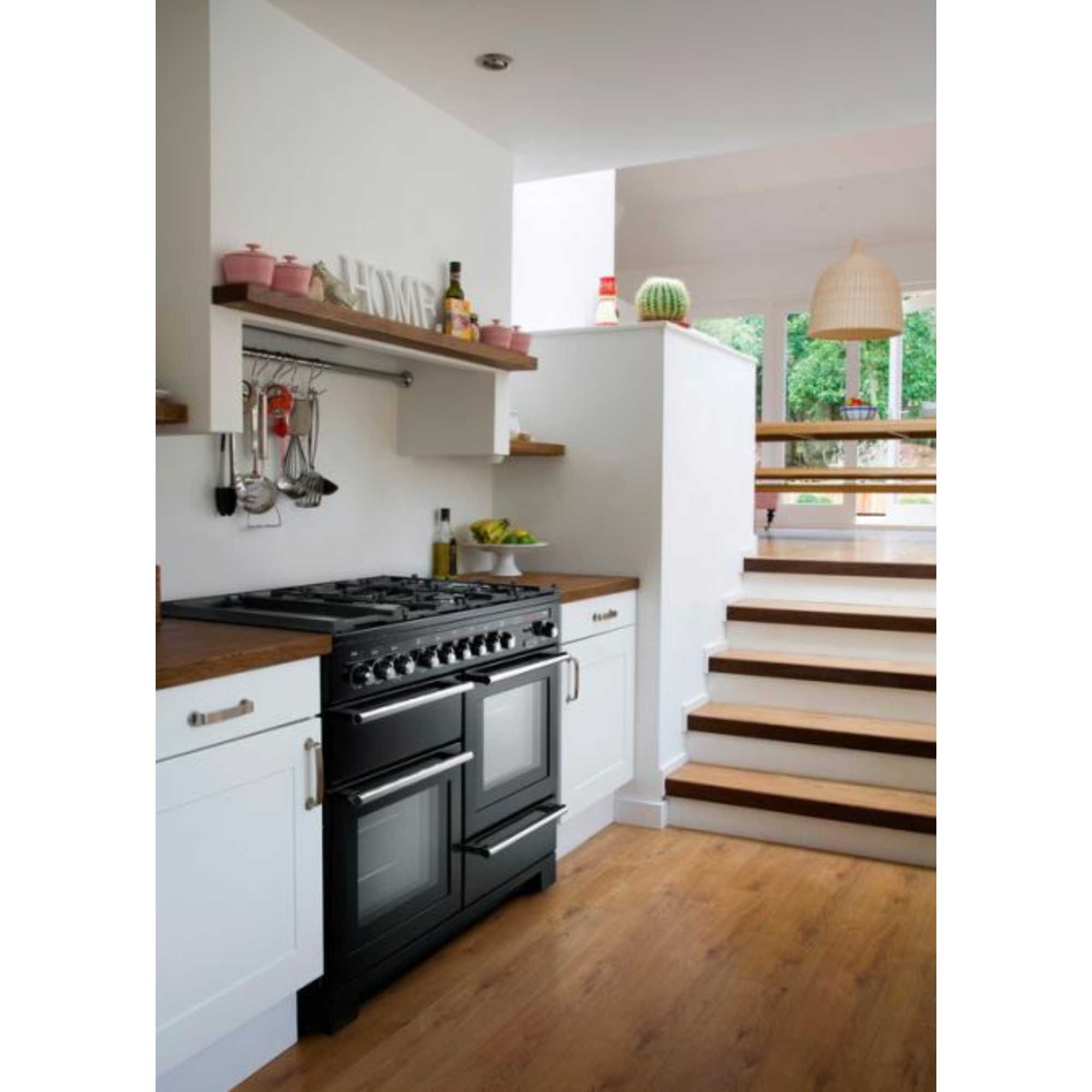 Encore Deluxe 110 110cm Dual Fuel Range Cooker - EDL110DFFBL/C