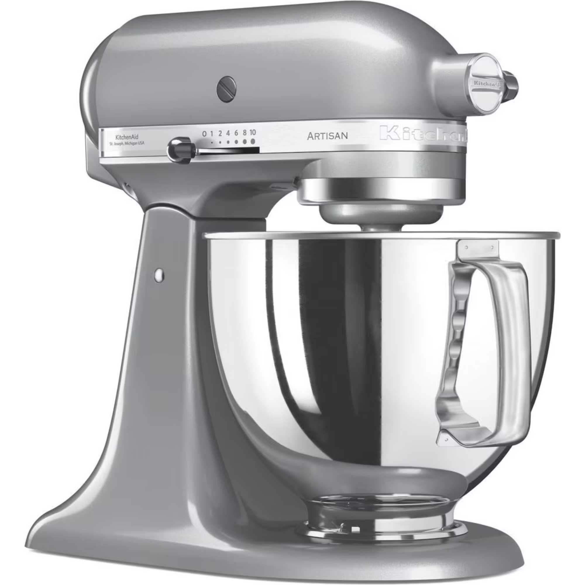 5KSM125BCU Artisan 4.8L Stand Mixer - Contour silver