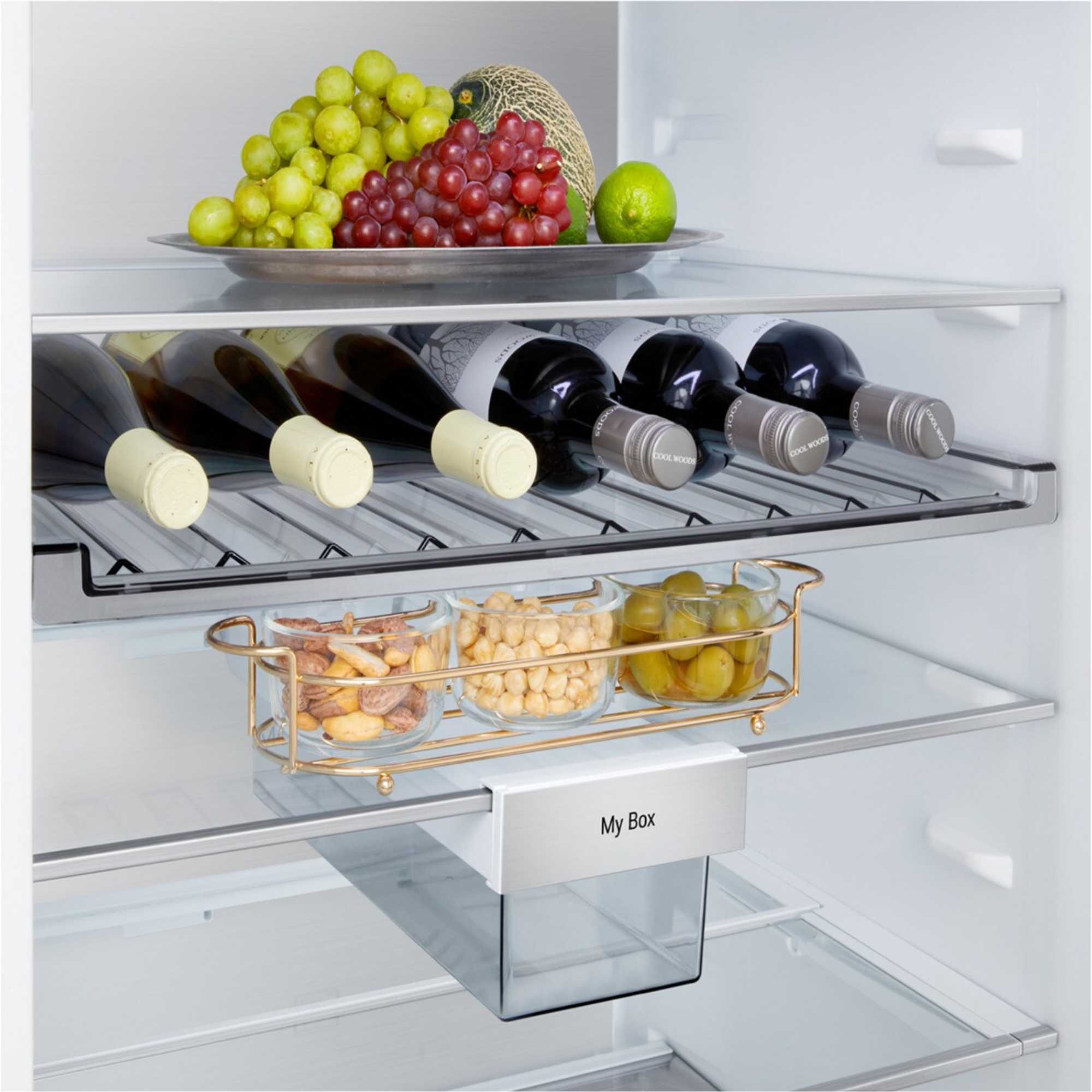 GBBSJ10DPY Total No Frost Fridge Freezer with DoorCooling - Silver