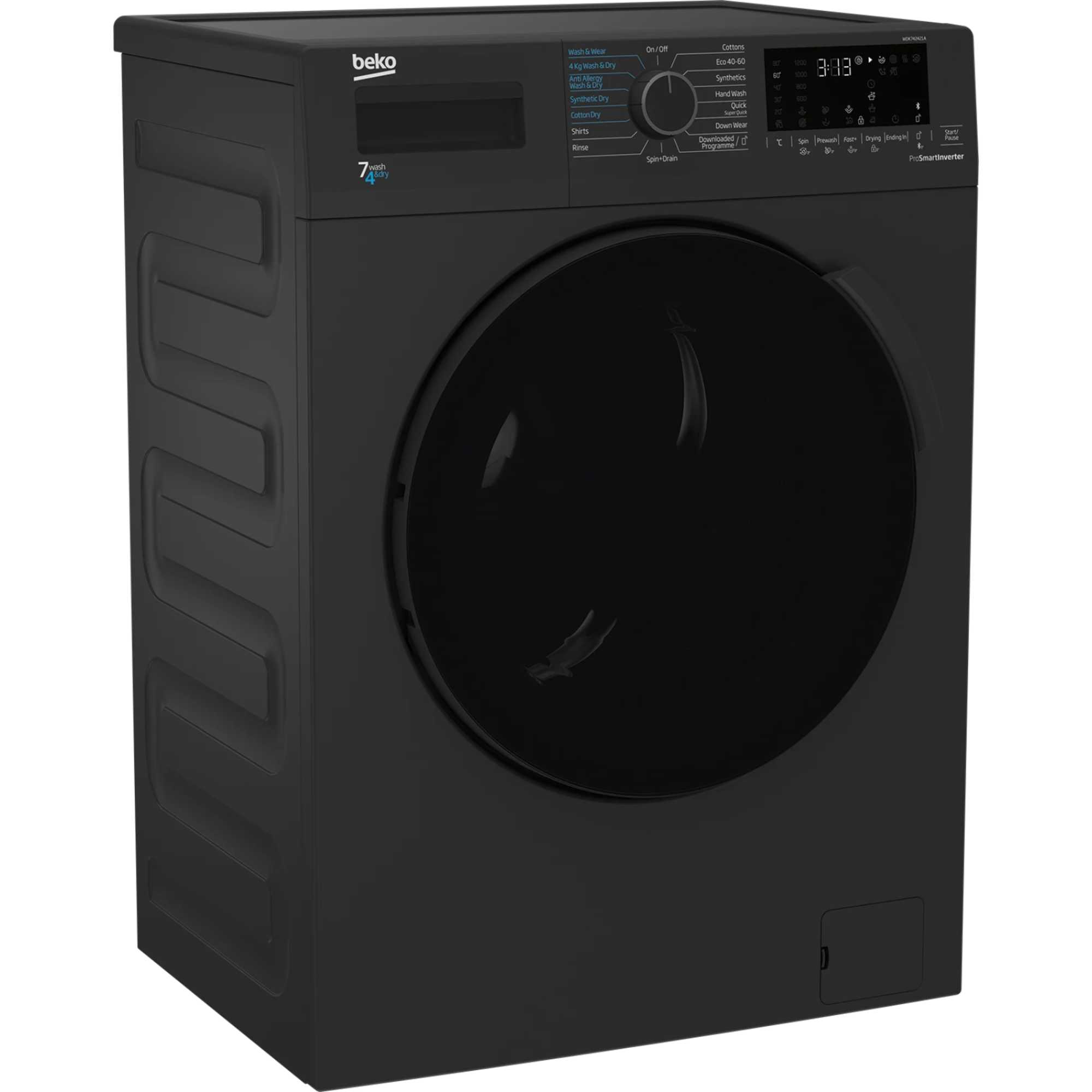 WDK742421A 7kg + 4kg 1200rpm Washer Dryer with Sensor Cycles - Anthracite