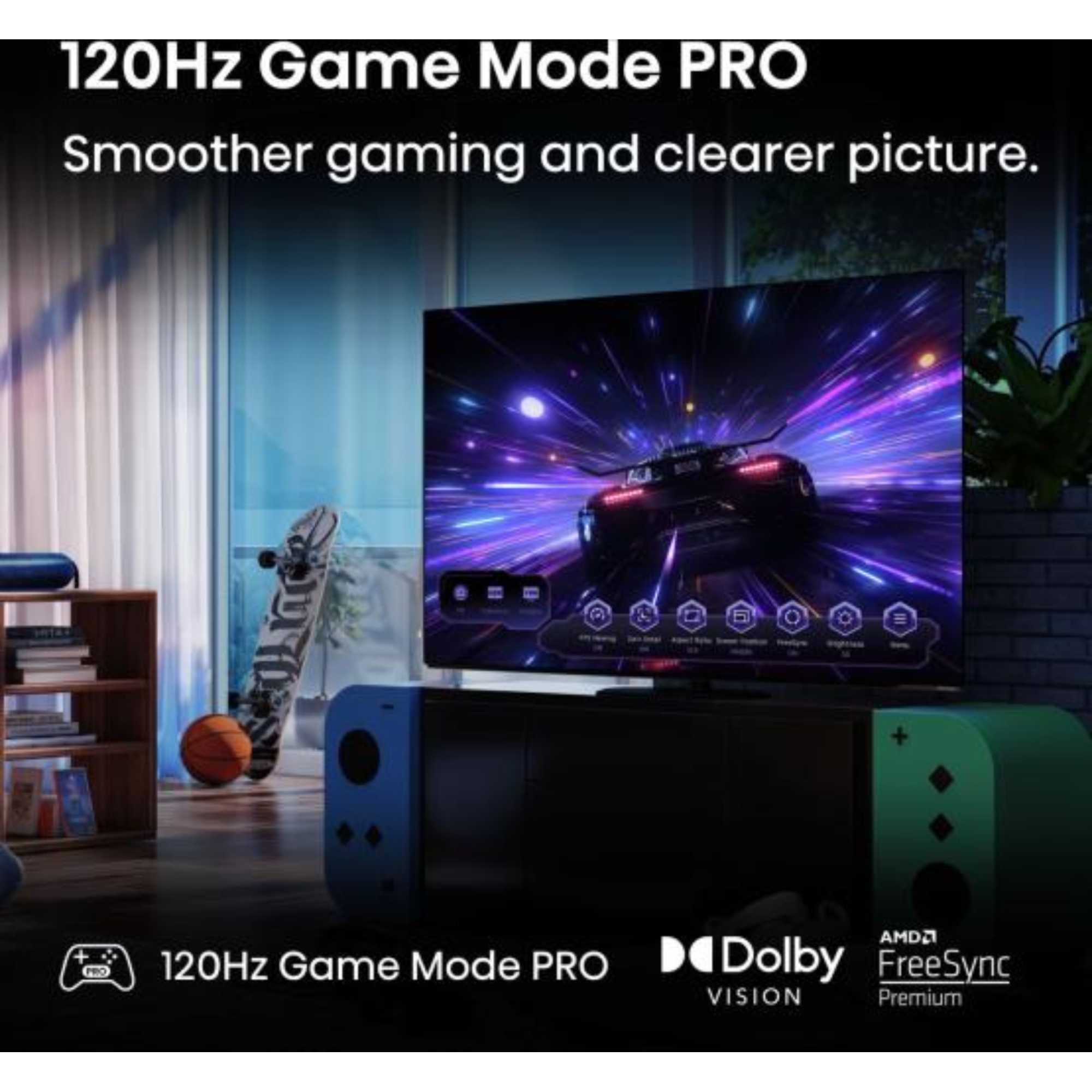 A85Q 65" 4K Ultra HD OLED Freely AI Smart TV 65A85QTUK