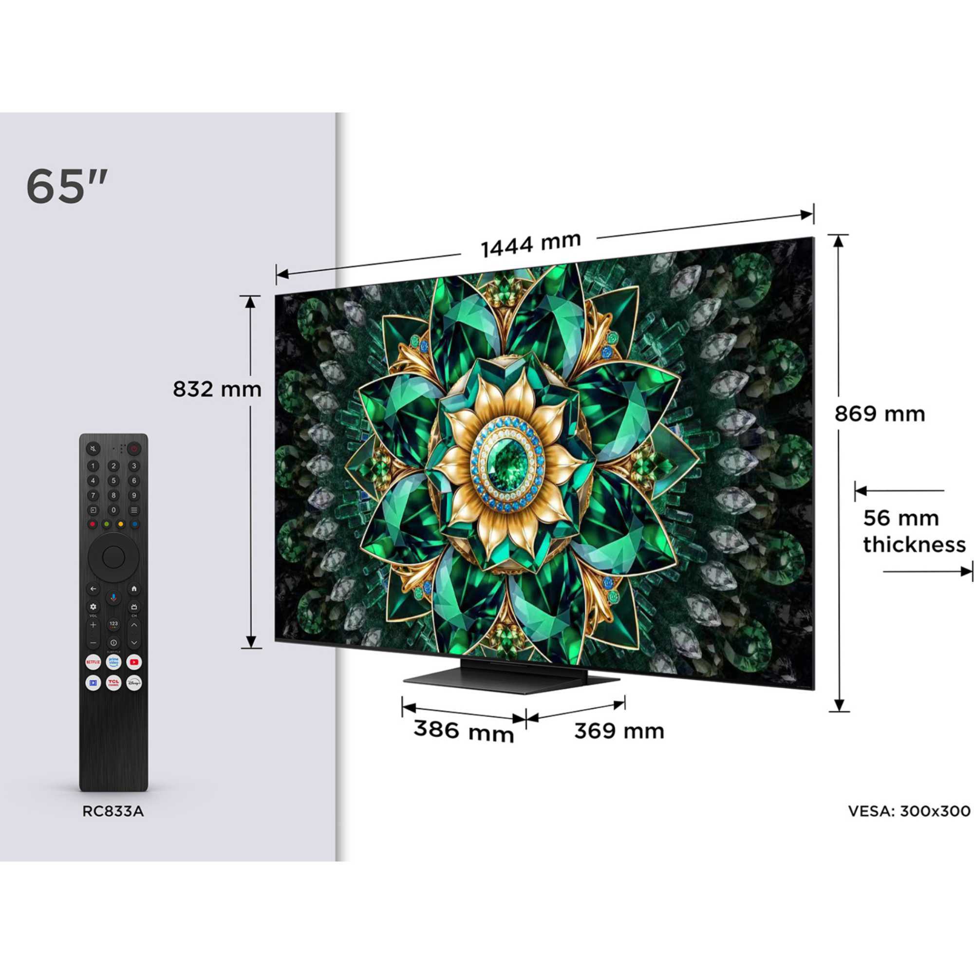 Q7CUK 65" 4K Ultra HD QD-Mini LED HDR Smart TV - 65Q7CUK