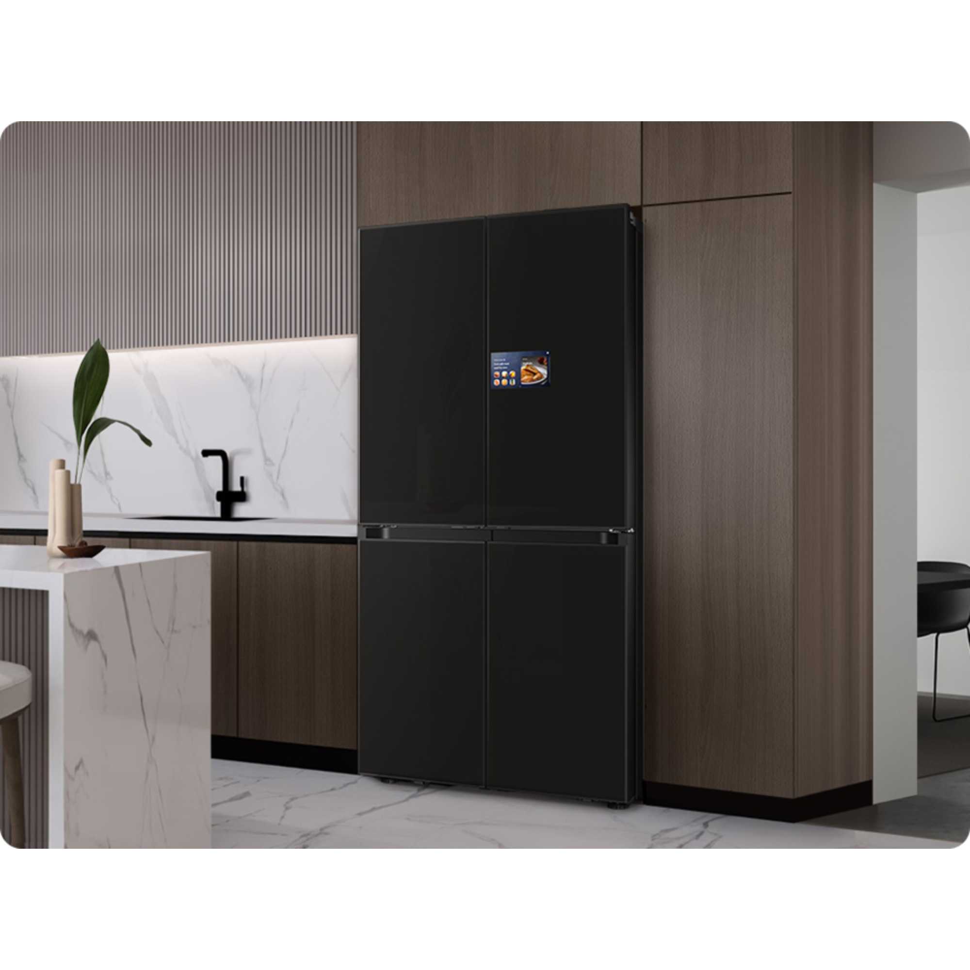 RM90F67CECEU 654l Bespoke AI Series 9 American Style Fridge Freezer - Black