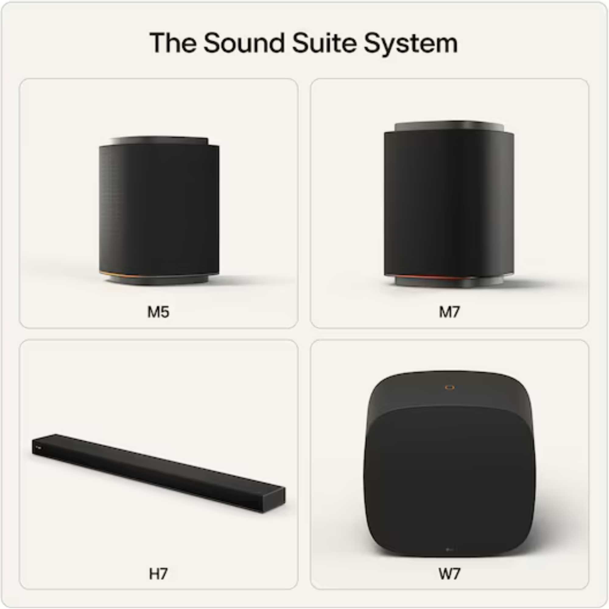 Sound Suite M5 Wireless Speaker Dolby Atmos FlexConnect - Black