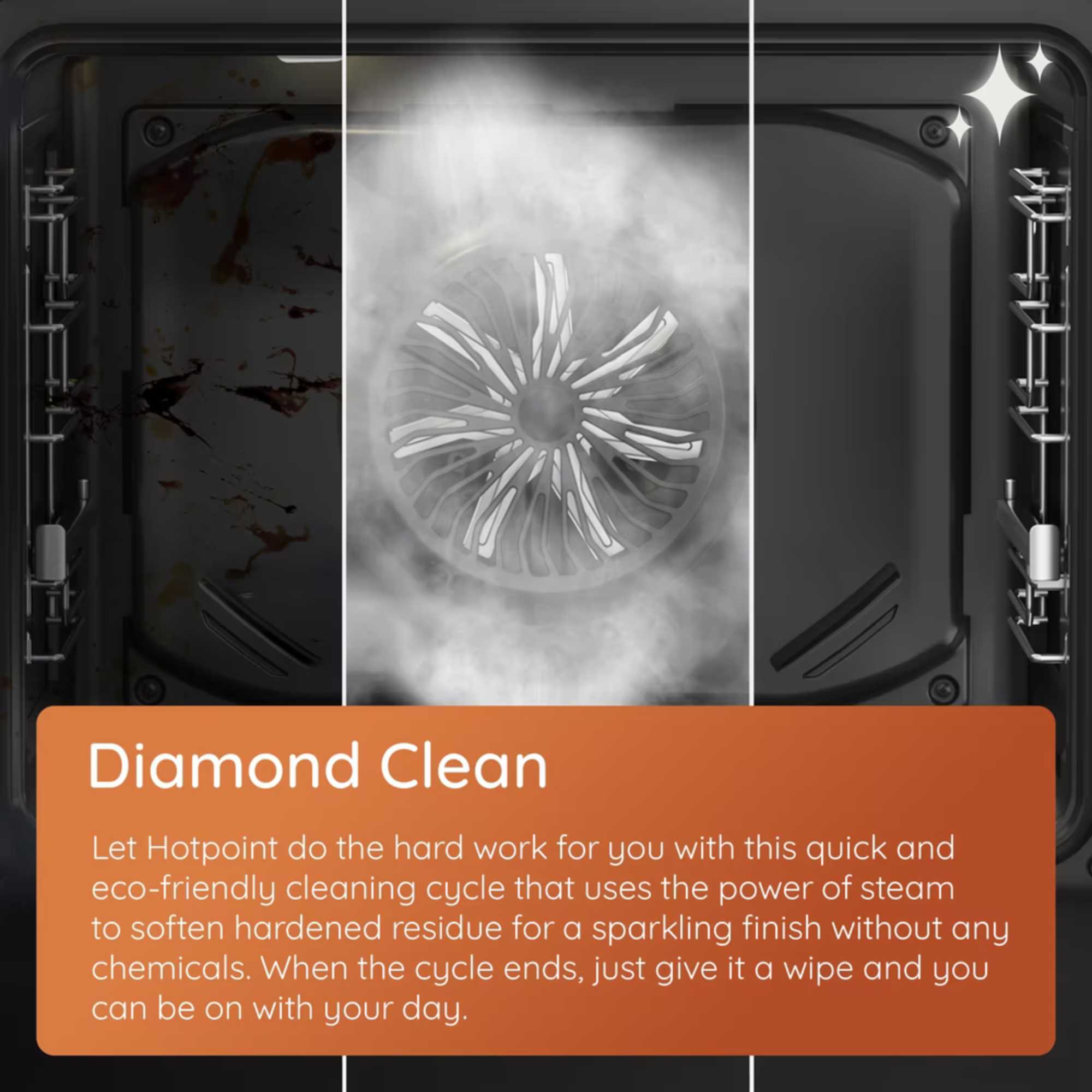 HDD6GDC2WX Dual Fuel Double Oven Cooker - Inox