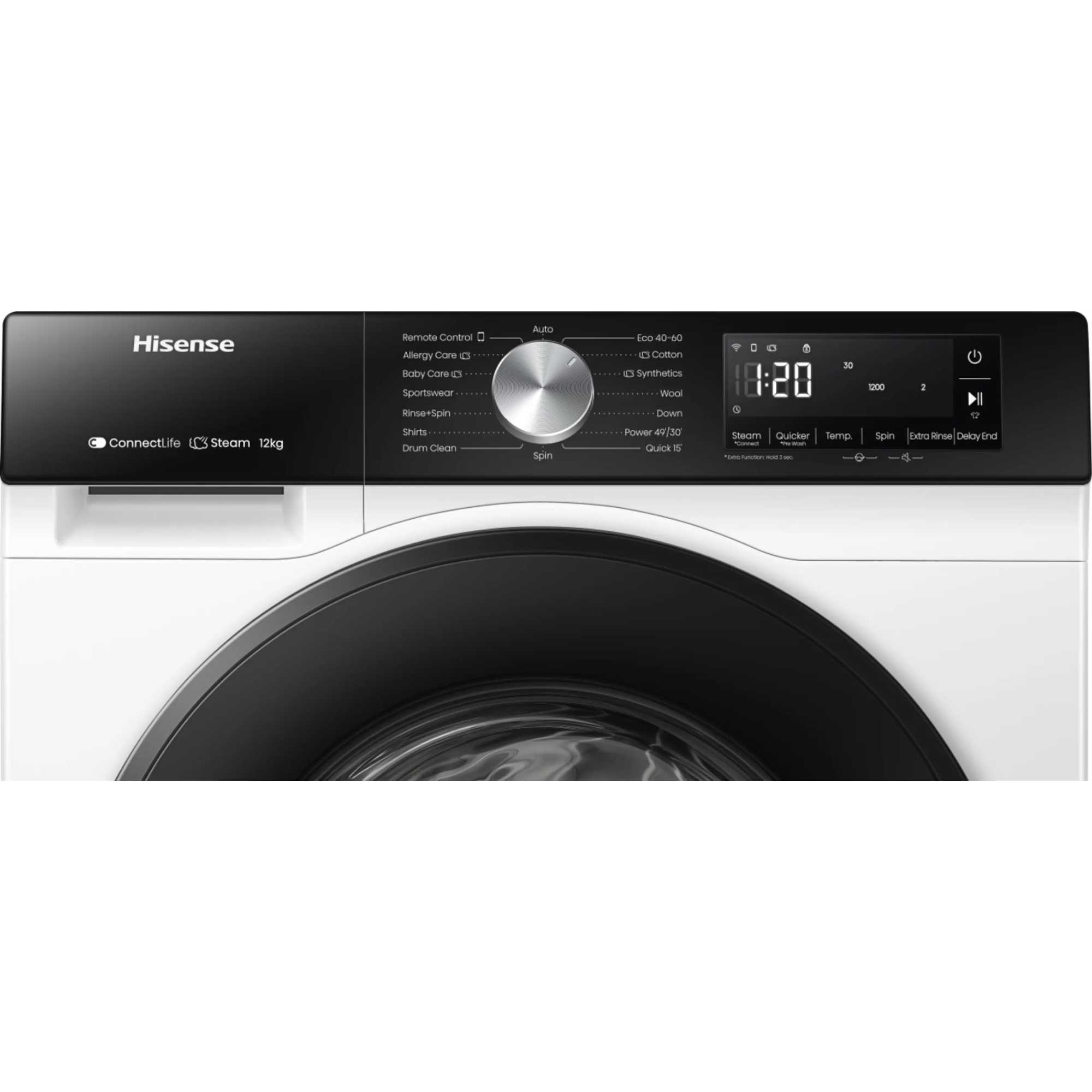 3S 12kg 1400rpm Washing Machine - WF3S1243BW3