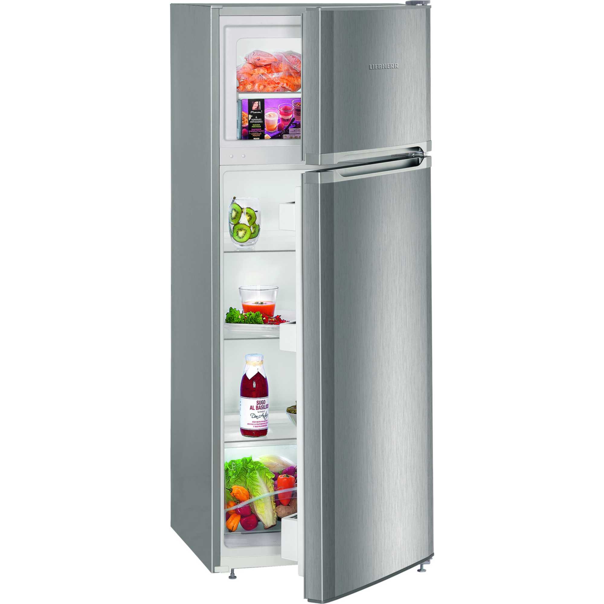 Liebherr CTele 2531 SmartFrost DuoCooling Fridge Freezer - Silver