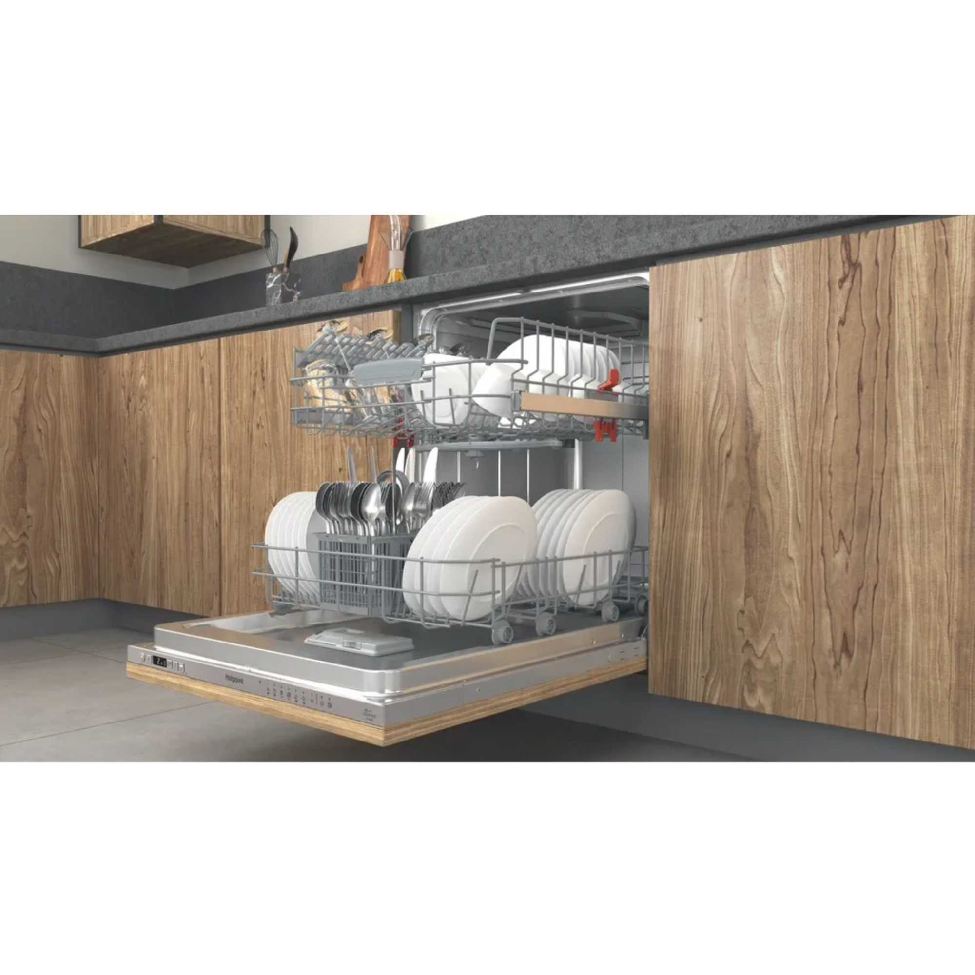 Fully Integrated Full-Sized Dishwasher - HP2IFC14BN6UK