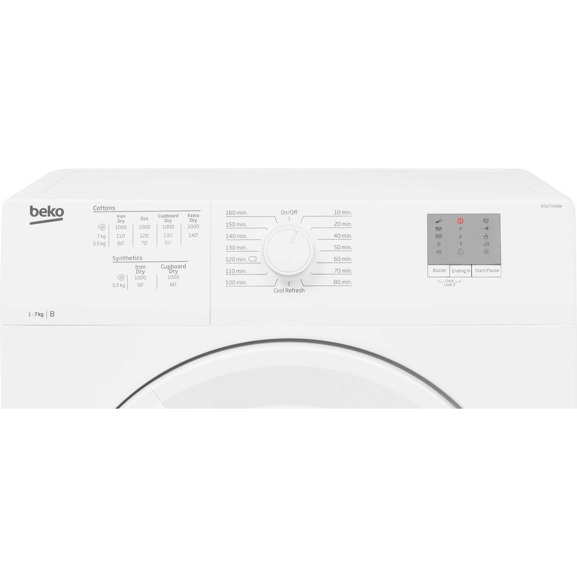 Beko DTGCT7000W