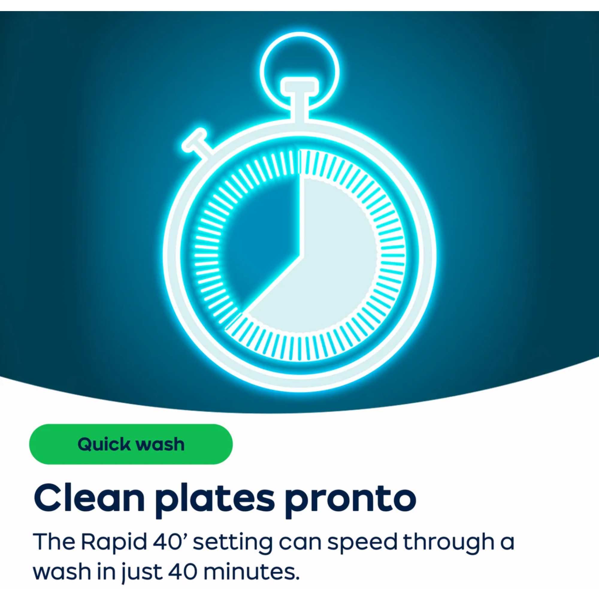 IN2FE10CS90SUK Slimline 10 Place Settings Dishwasher - Silver