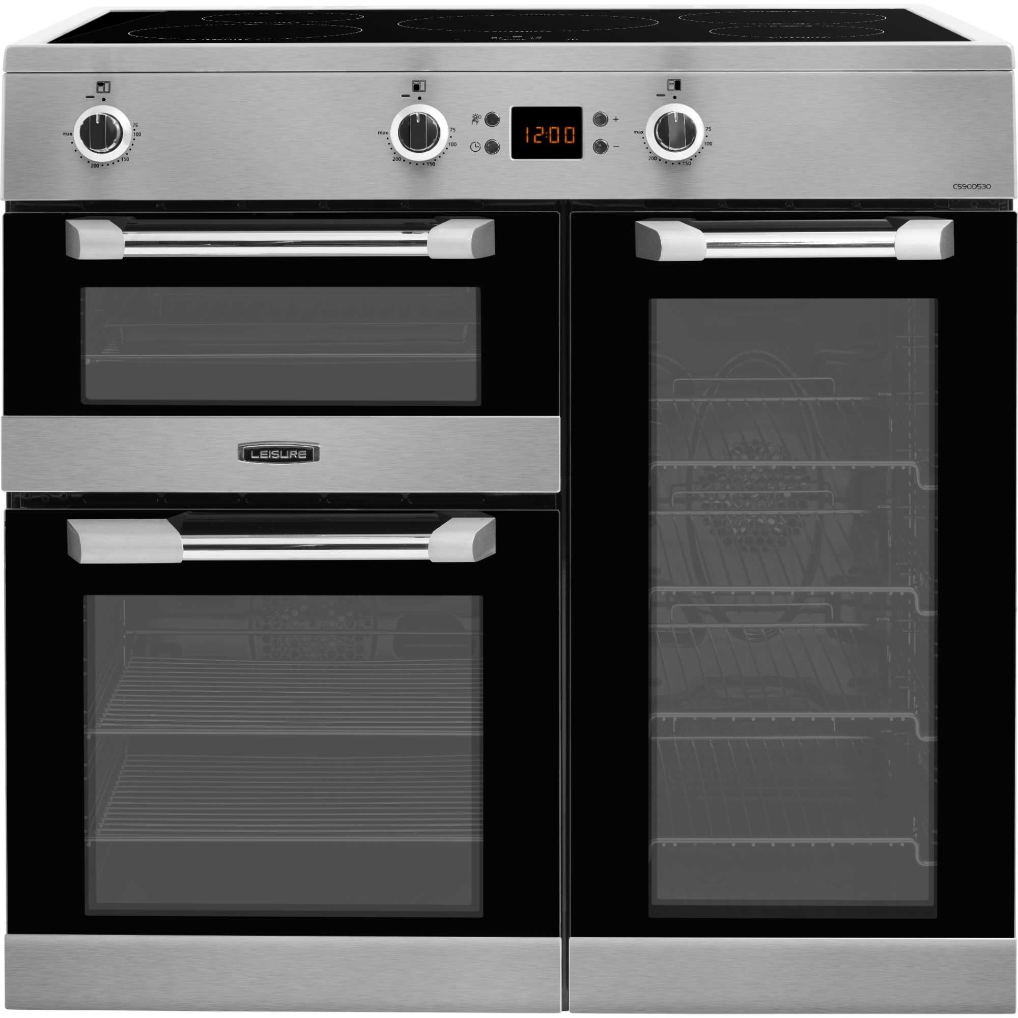 Cuisinemaster 90cm Electric Range Cooker - CS90D530X