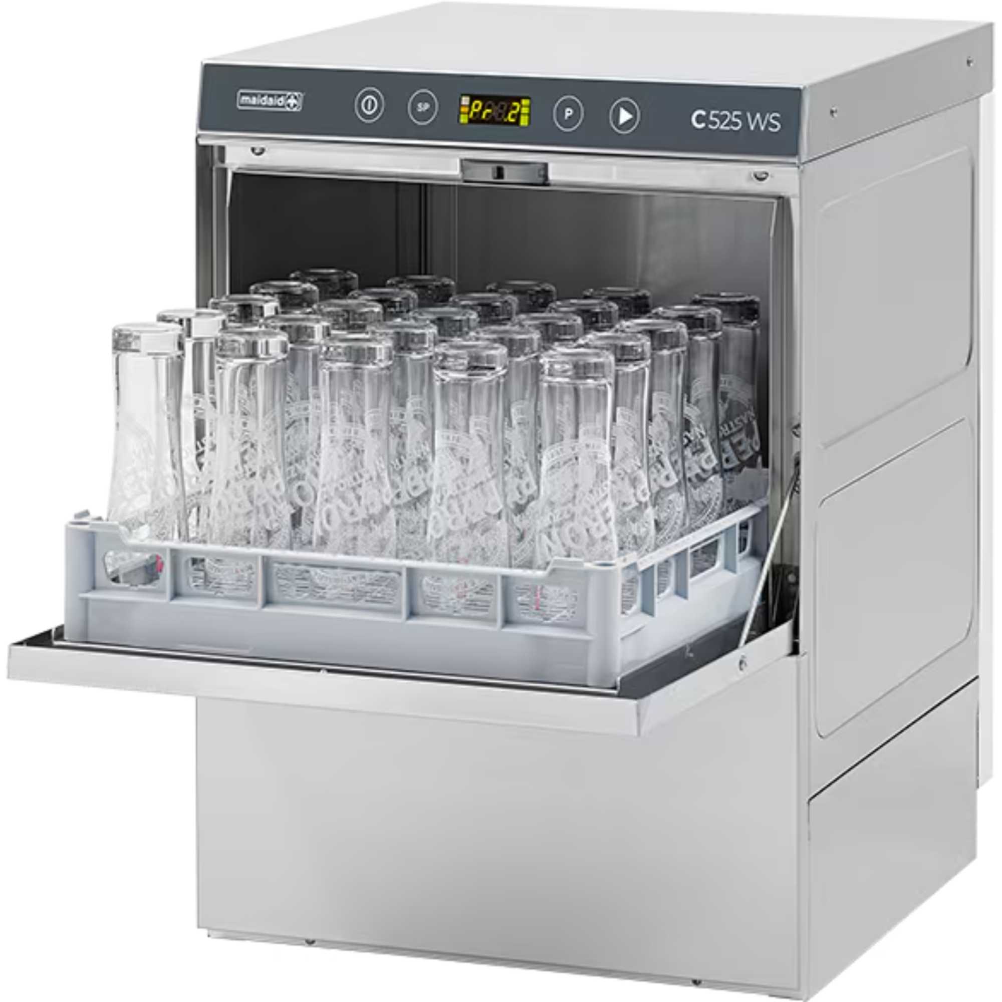 HALCYON C525WS Undercounter Commercial Dishwasher with Internal Softener