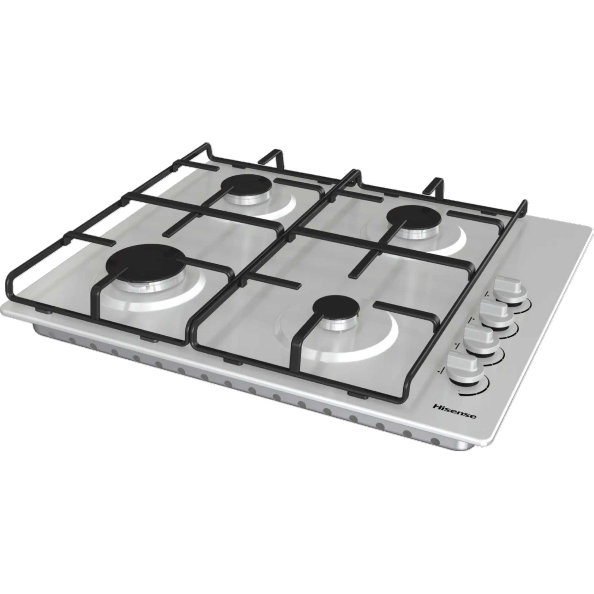 GM642XHS 60cm 4 Burner Gas Hob - Stainless Steel