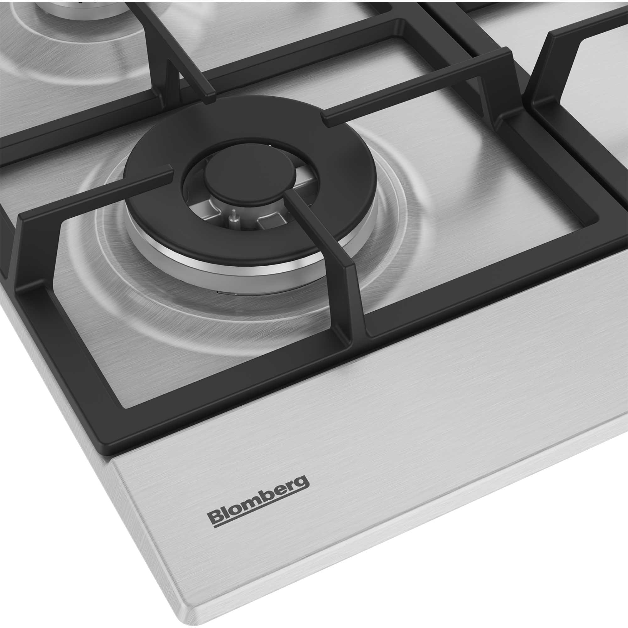 GEN73415E 60cm Built-In 4 Zone Gas Hob - Stainless Steel