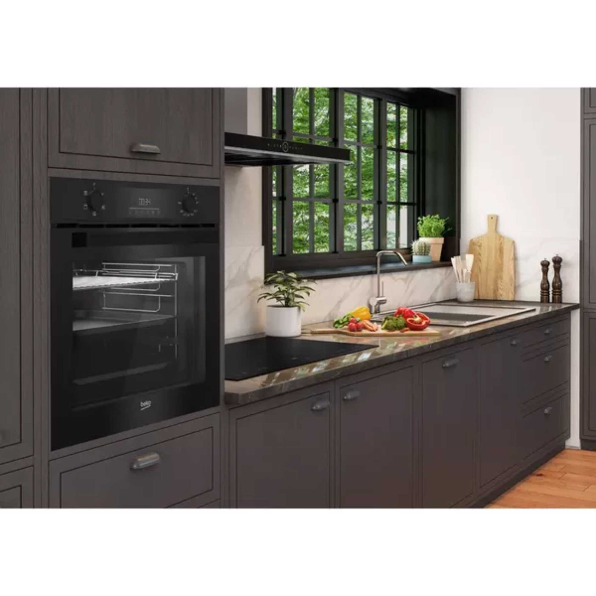 AeroPerfect RecycledNet BBIF22300B Electric Oven - Black