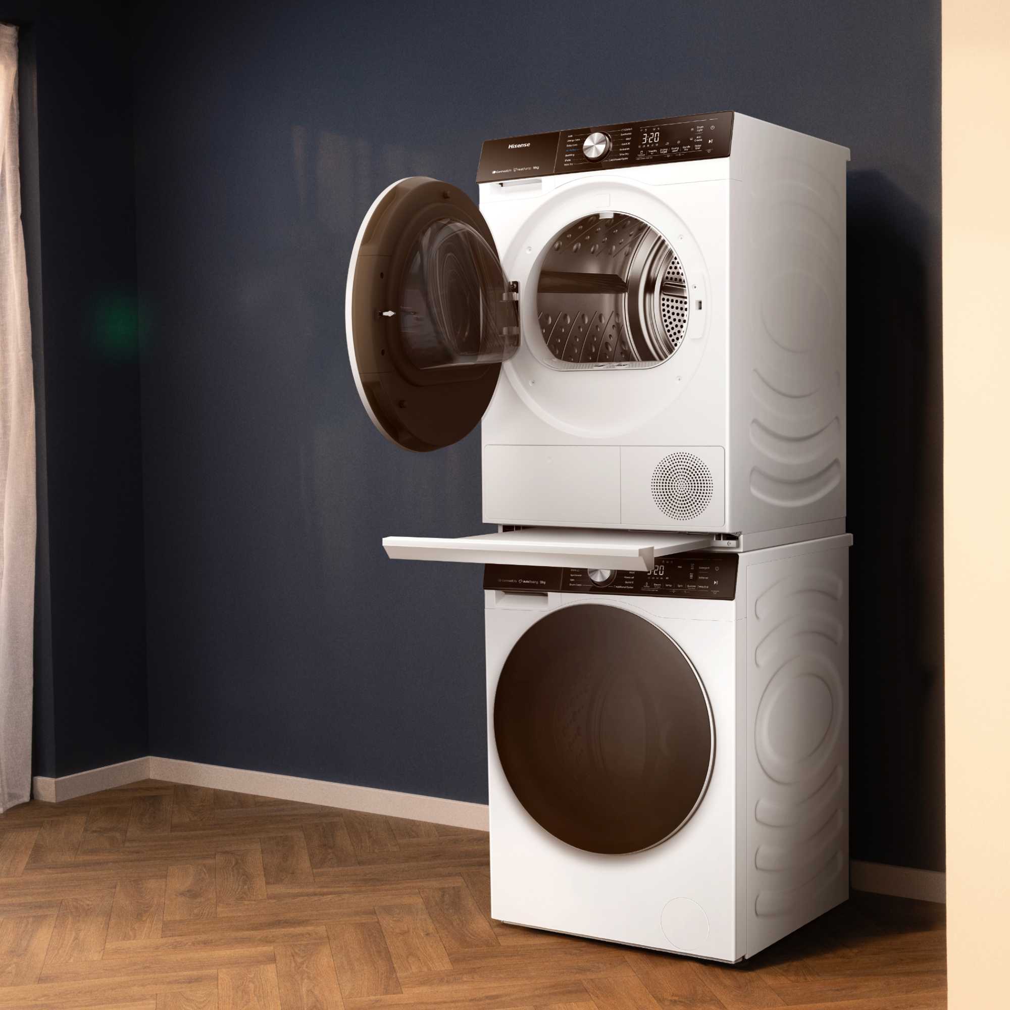 WZXX90-BEW001 Pull-Out Shelf For Laundry - White