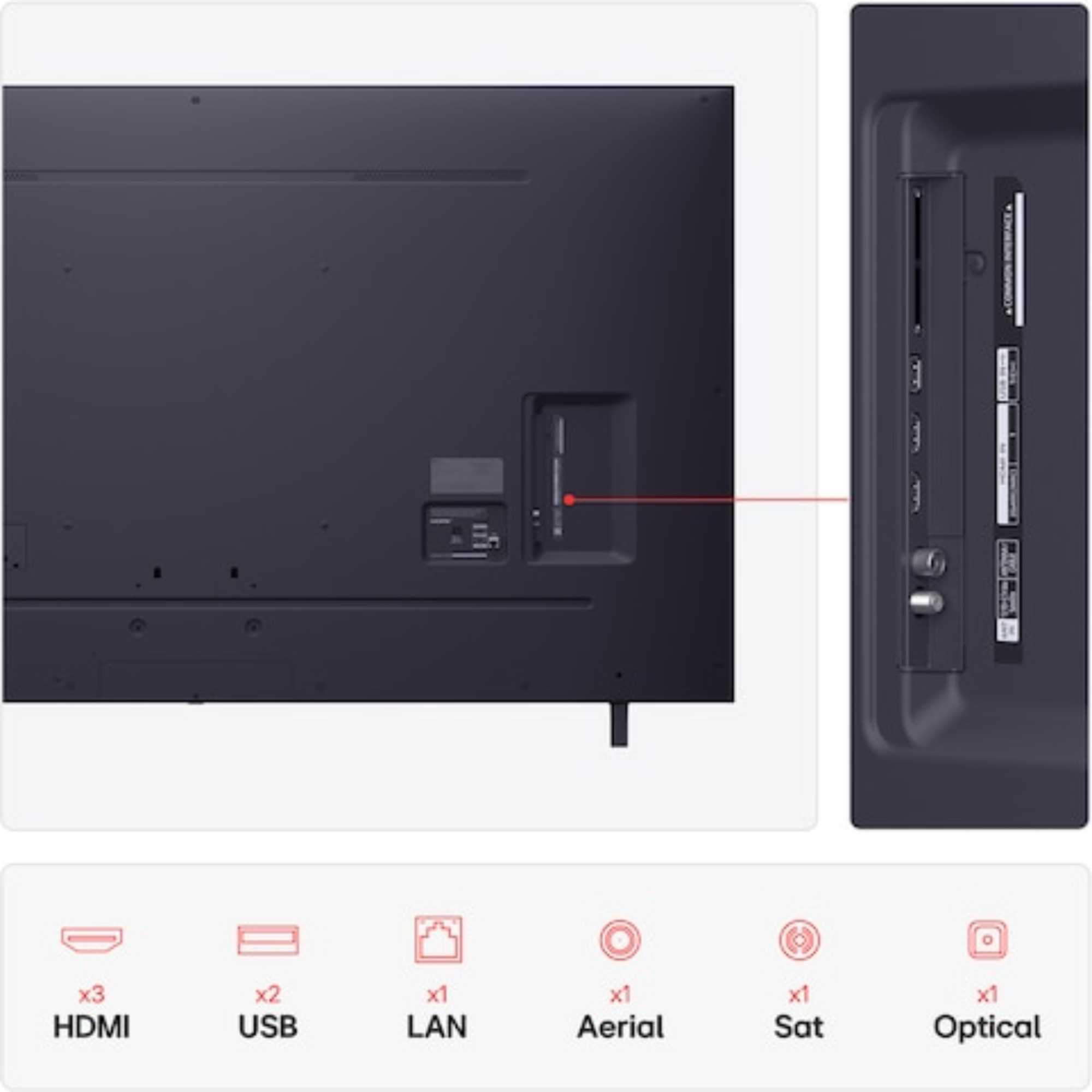 UA74 75" 4K Ultra HD LED 60 Hz Smart TV