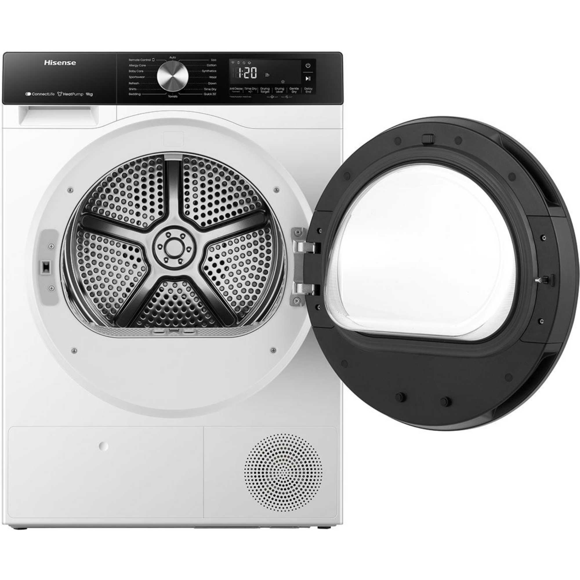 DH3S902BWCC 9kg Condenser Tumble Dryer with Heat Pump - White