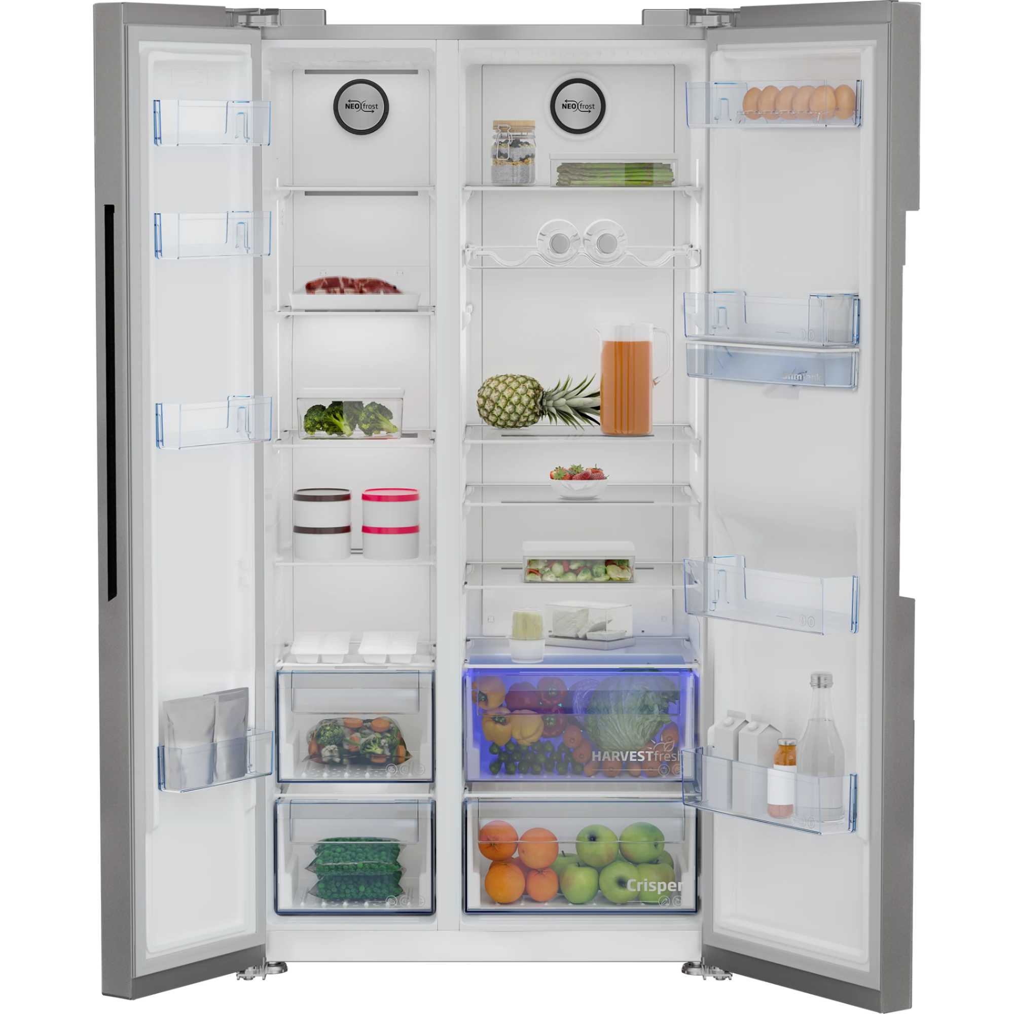 ASD2542VX HarvestFresh American Style Fridge Freezer - Water Dispenser