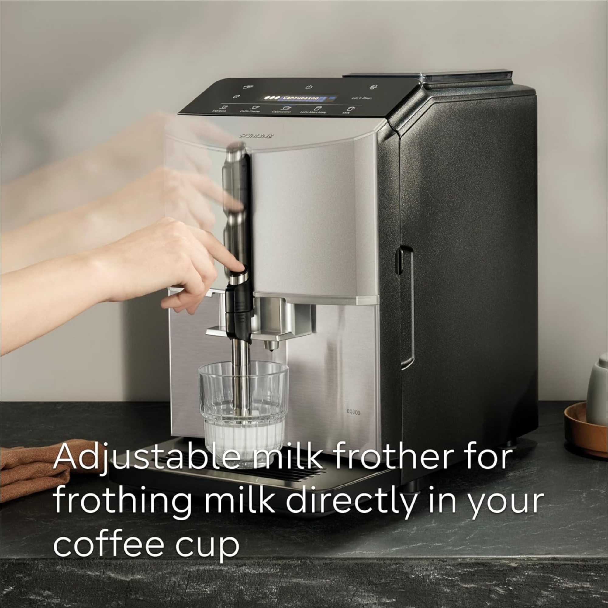 TF301G19 Fully automatic coffee machine - Black