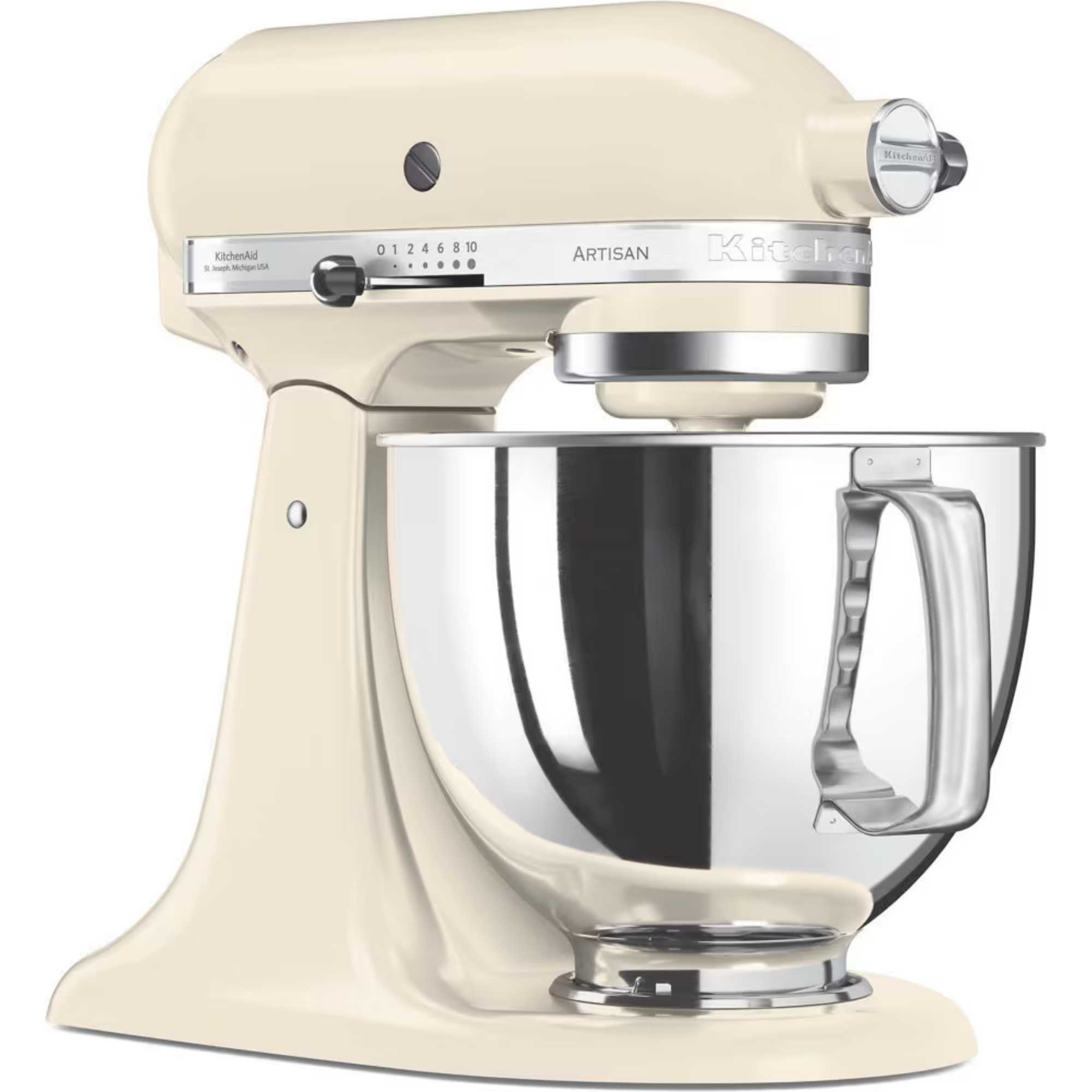 5KSM125BAC Artisan 4.8L Stand Mixer - Almond Cream