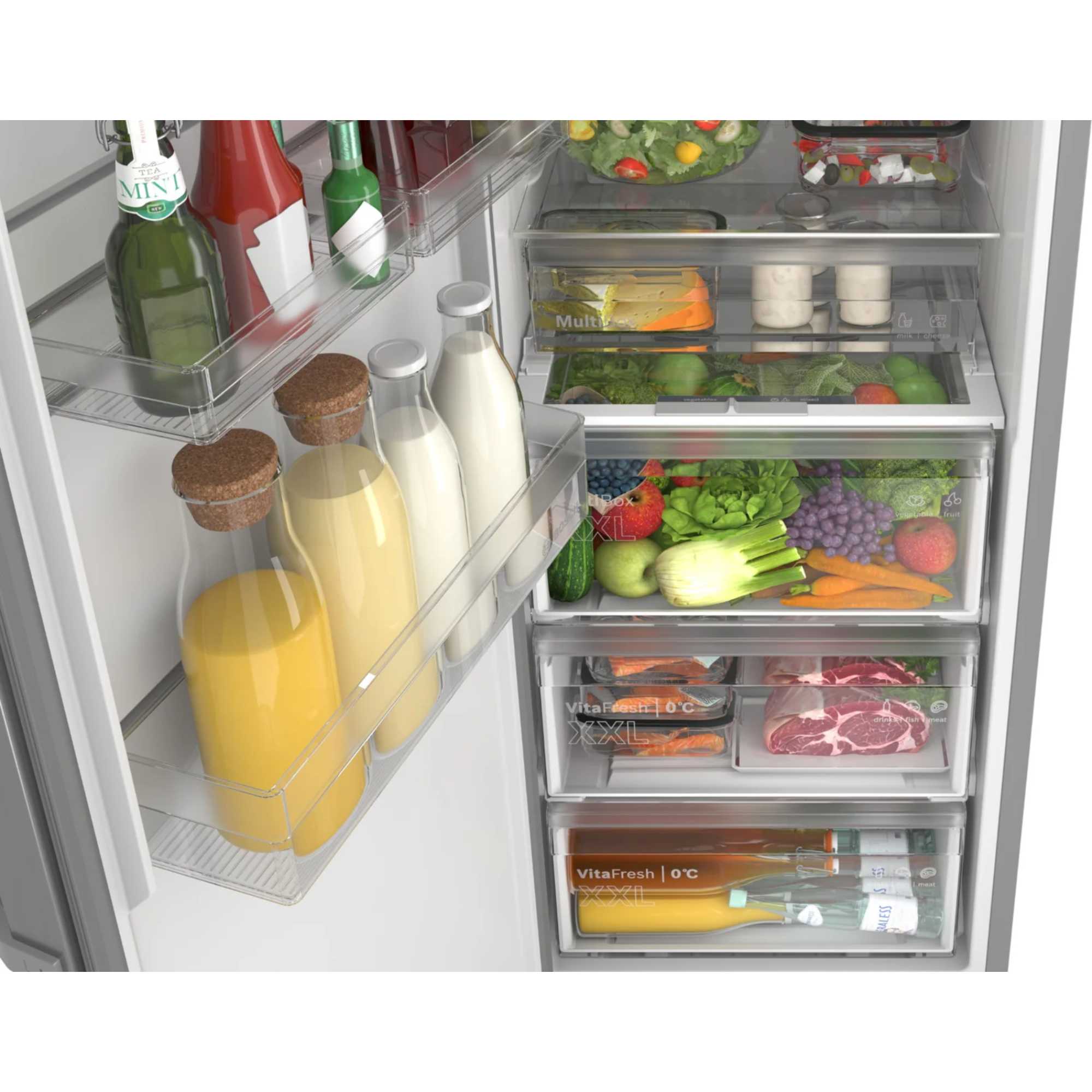 Series 4 Tall Larder Fridge 402L - Stainless Steel - KSN36VLDGG