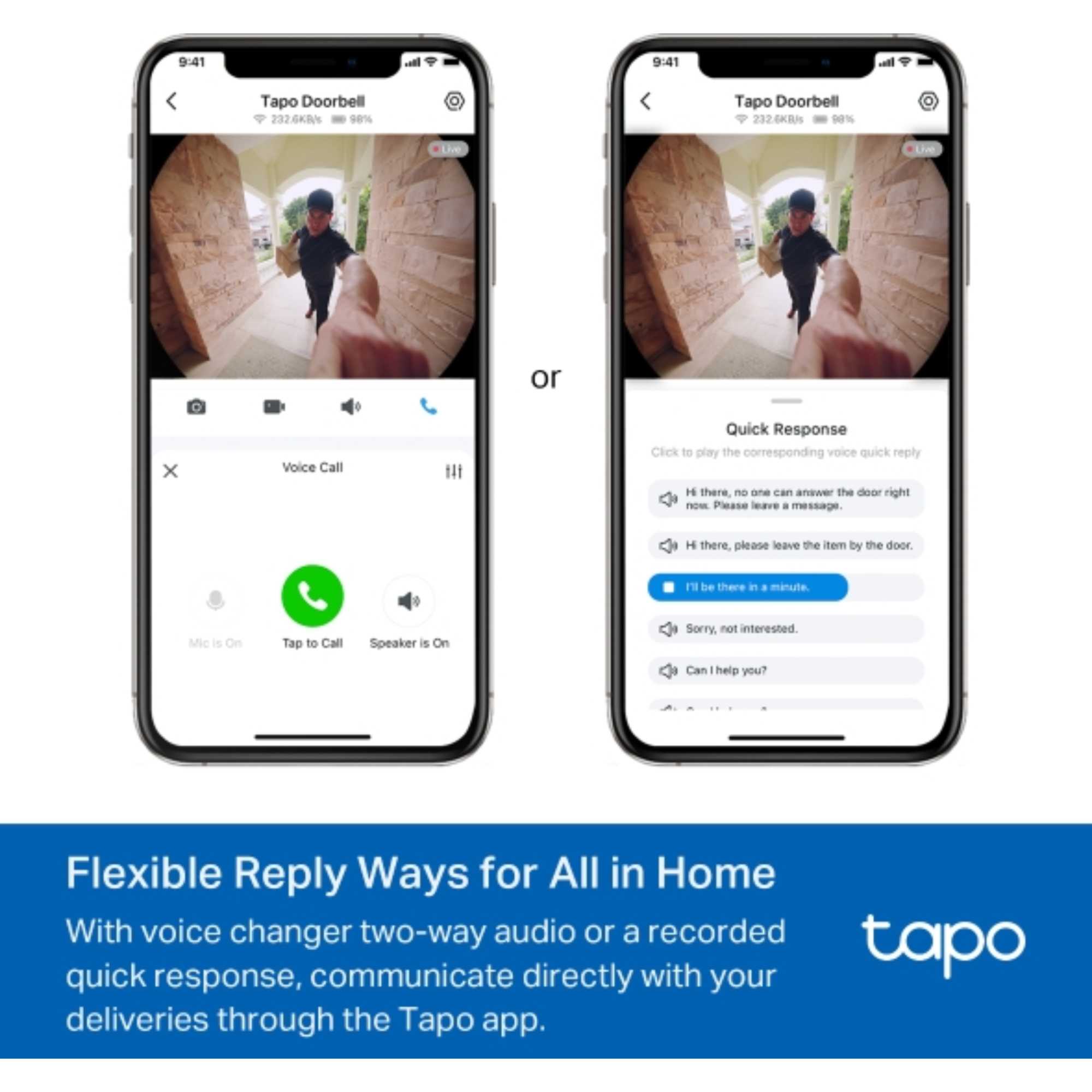 Tapo D235 Video Doorbell Camera