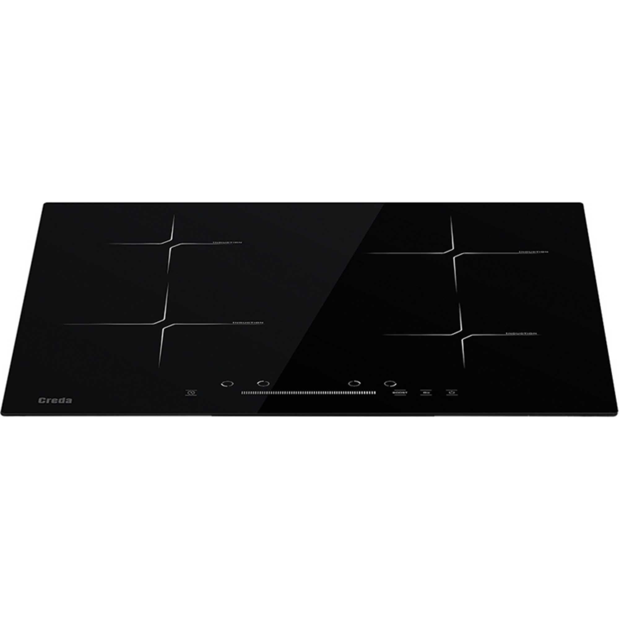 C60ISC 60cm 4-Zone Induction Hob - Black