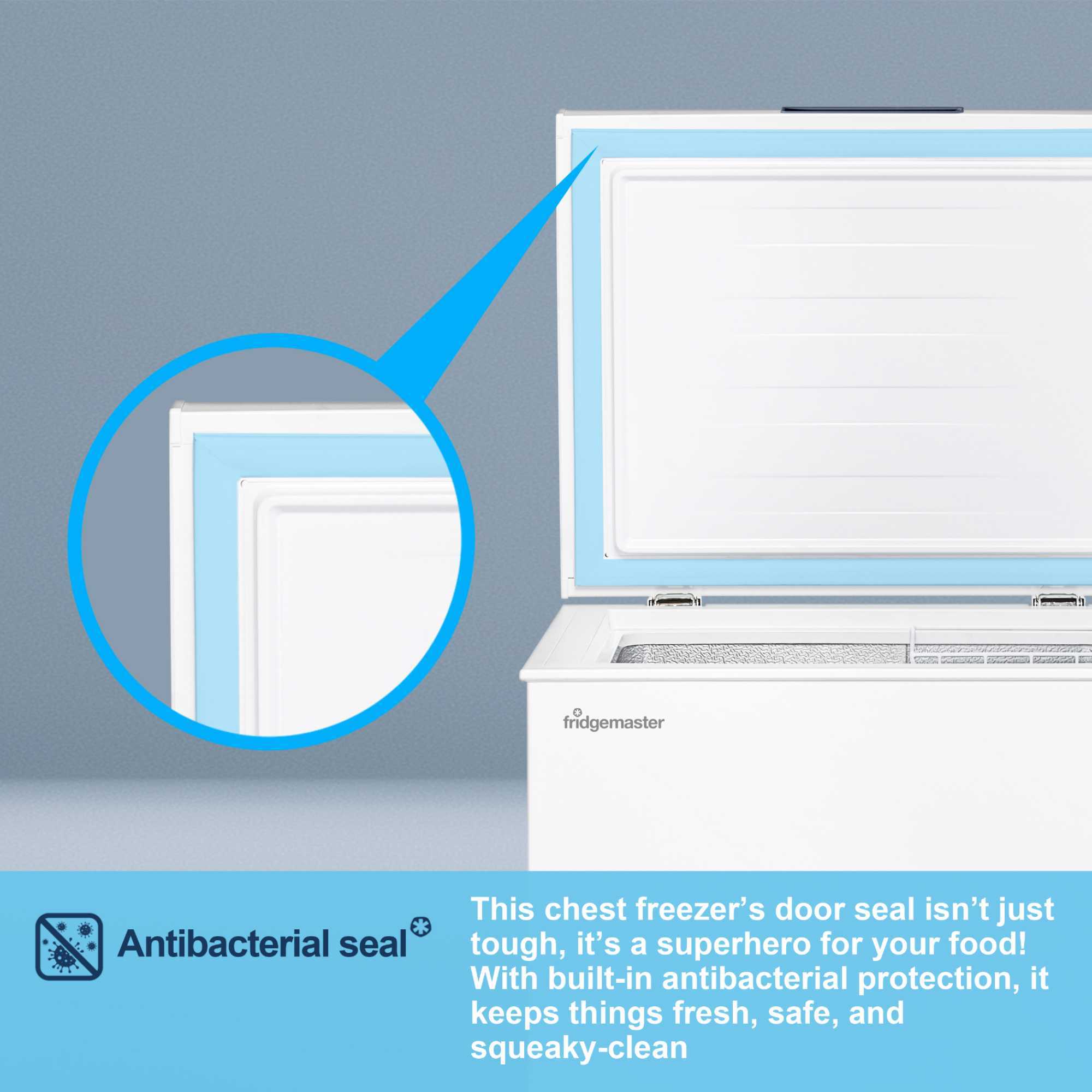 MCF96E Chest Freezer with Winter Guard Technology