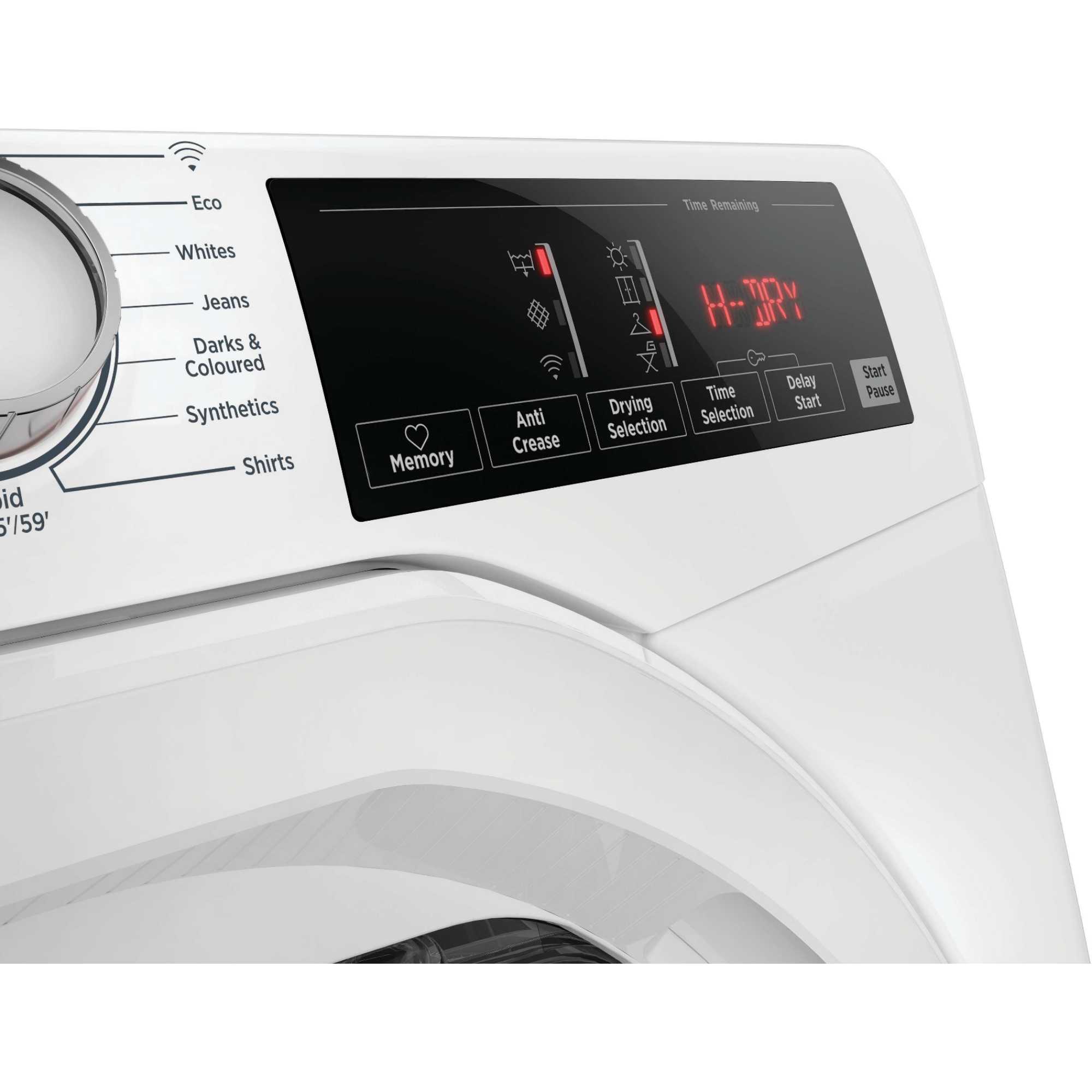 Hoover H-Dry 350 Heat Pump Tumble Dryer 10KG White HRE H10N2TE-80 with Wi-Fi and Bluetooth Connectivity - Image 4