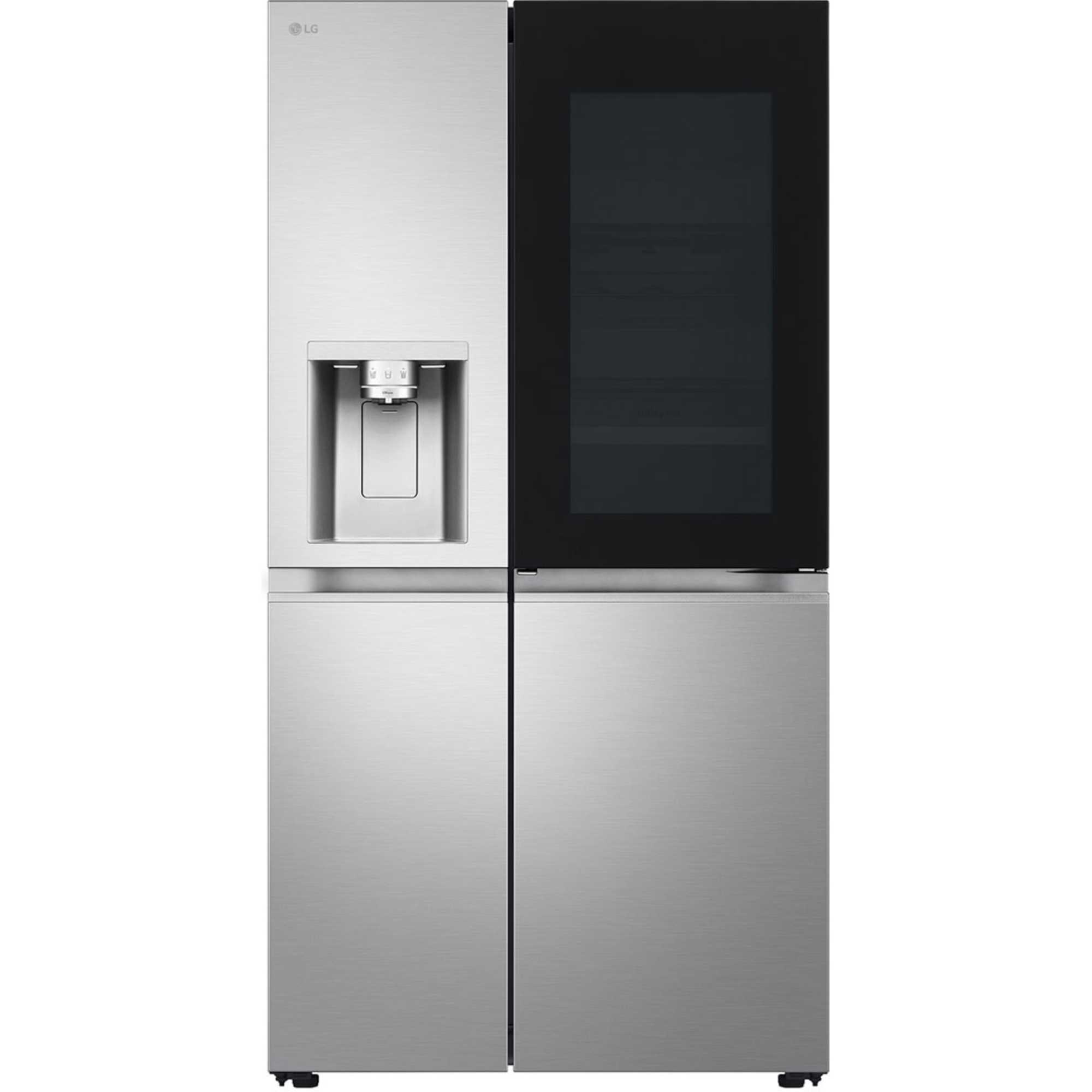 GSXE91BSAD 628L Door-In-Door American Style Fridge Freezer - Silver