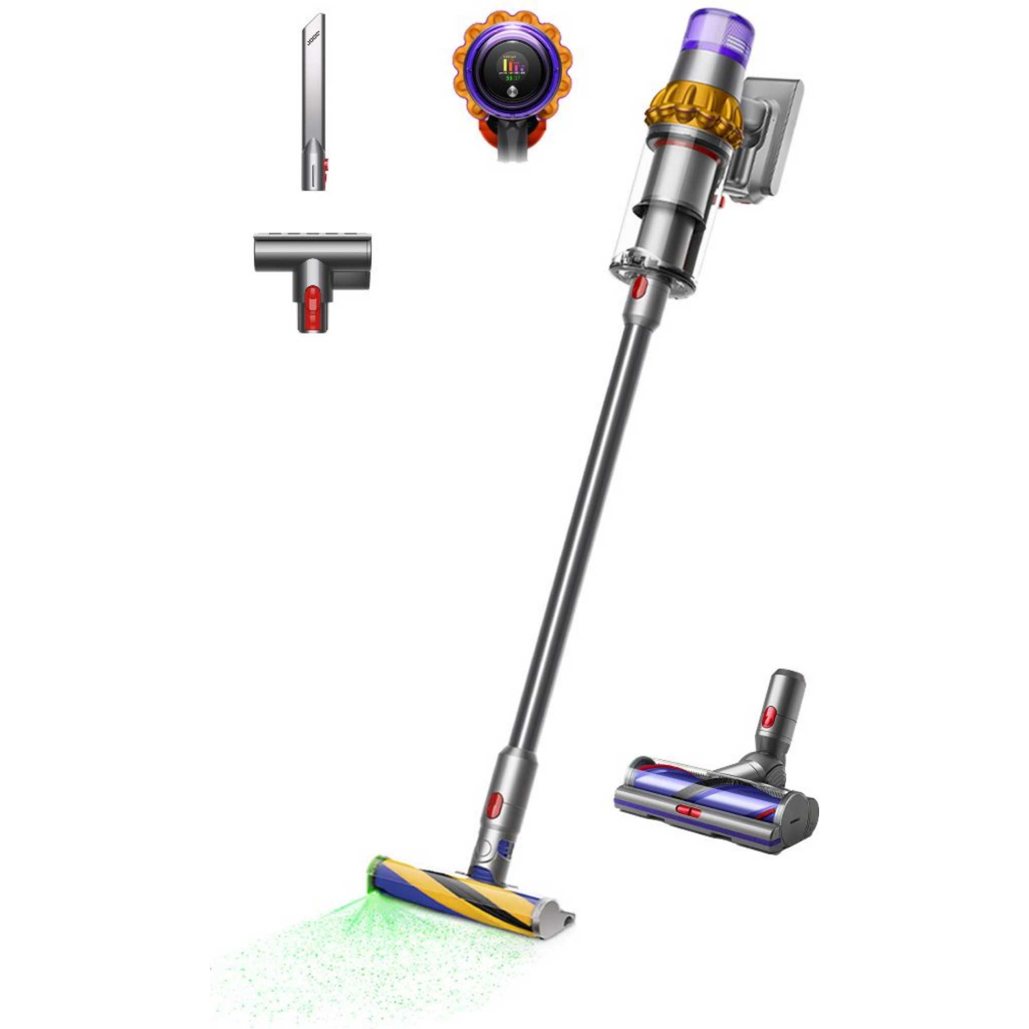 V15 Detect Absolute Vacuum, Yellow / Nickel